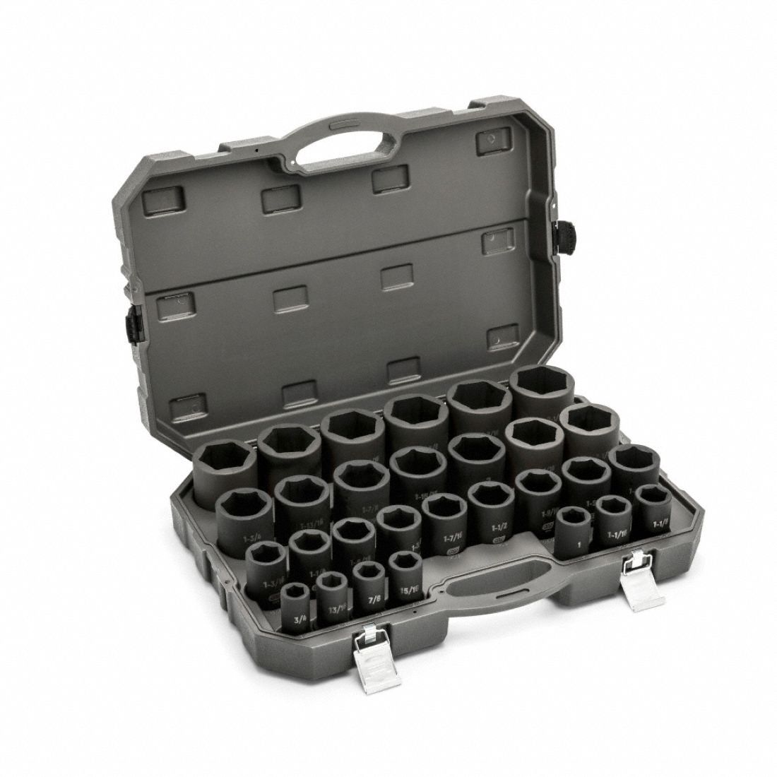 SAE Deep Impact Socket 29Pc 3/4 Dr 6 Pt