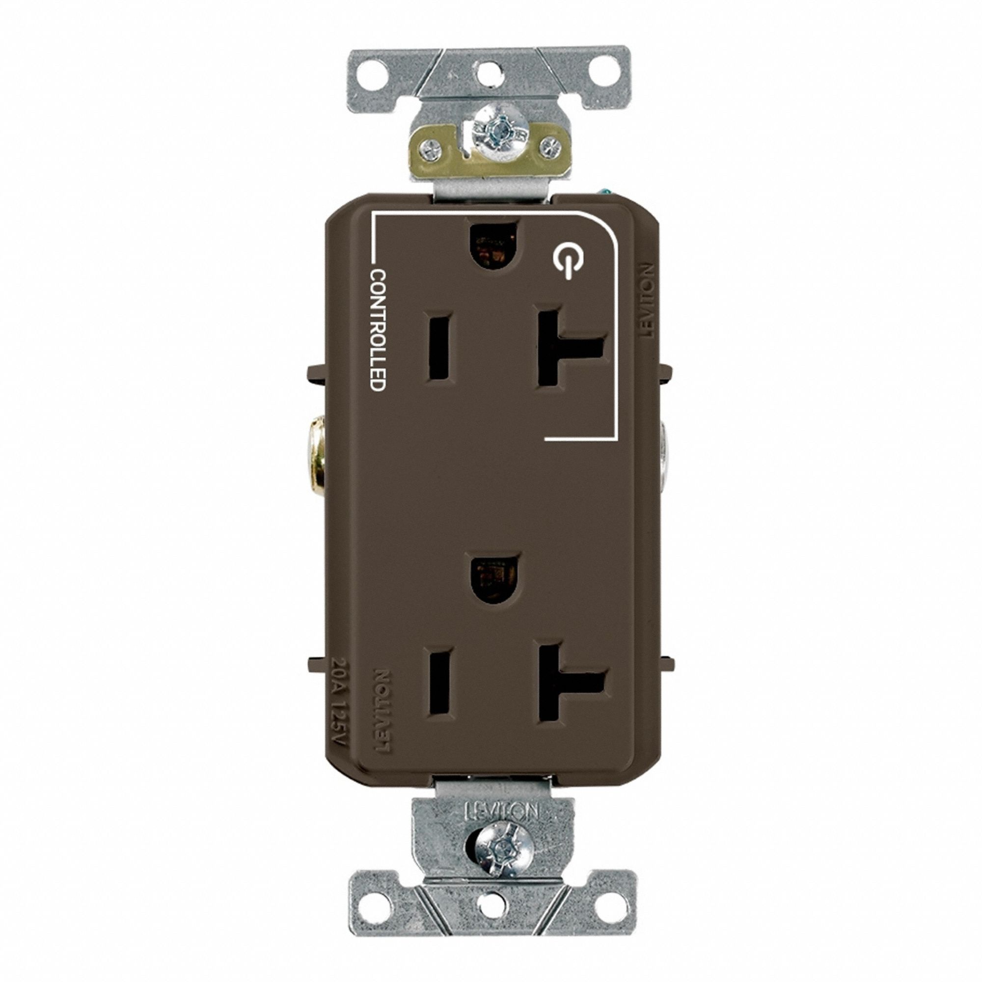 DPl Dup Rec 20A 125V 1MCtrl Self-Gr Brn
