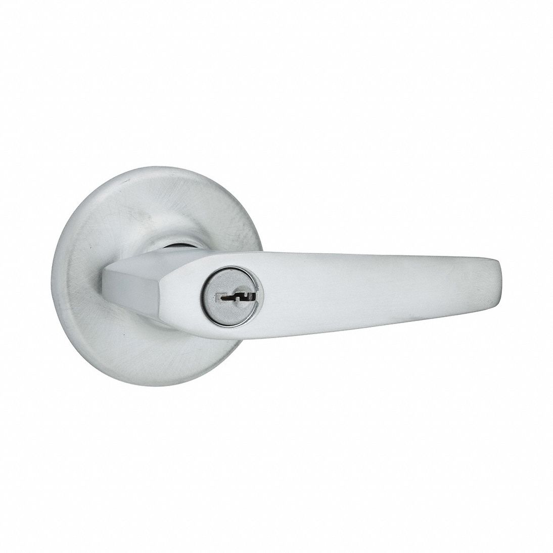 Door Lever Lockset: Office Lever Locksets, Chrome, ADA Compliant