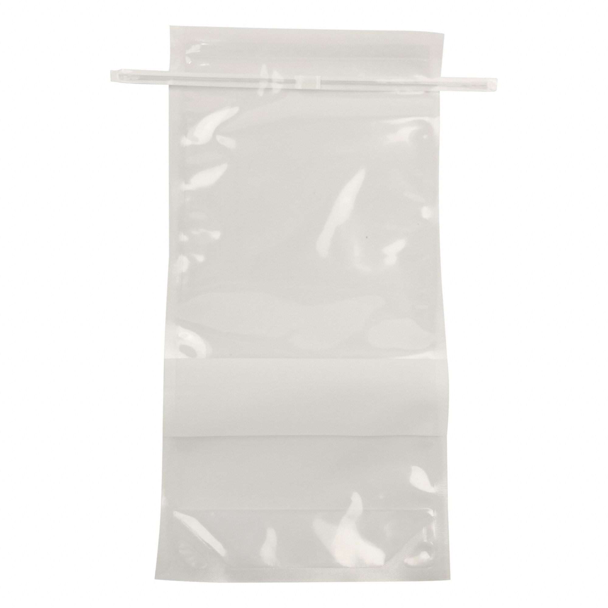 Sampling Bag: Self-Standing, Sterile, 69 fl oz Capacity - oz, 2, 040 mL Capacity - mL
