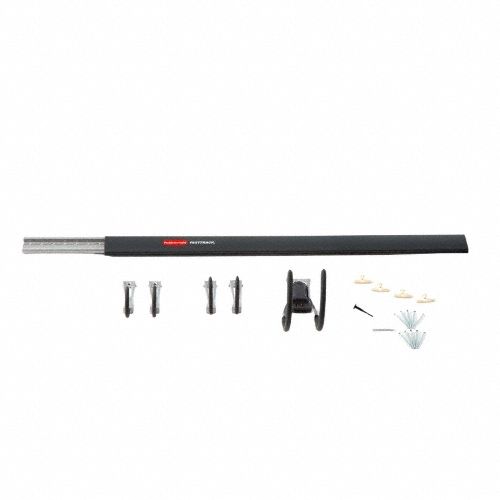 FASTTRACK Wall-Mount Track System Kit: Garage Kit, 6 Pieces, 32 in Rail Lg, Steel (MPN 2013152). Key specifications — Load Capacity: 25 lb (Non-Locking Hooks); Kit Contents: (2) Rails; Kit Type: Garage Kit; Material: Steel; Brand: FASTTRACK; Includes Hardware: Hardware Included.