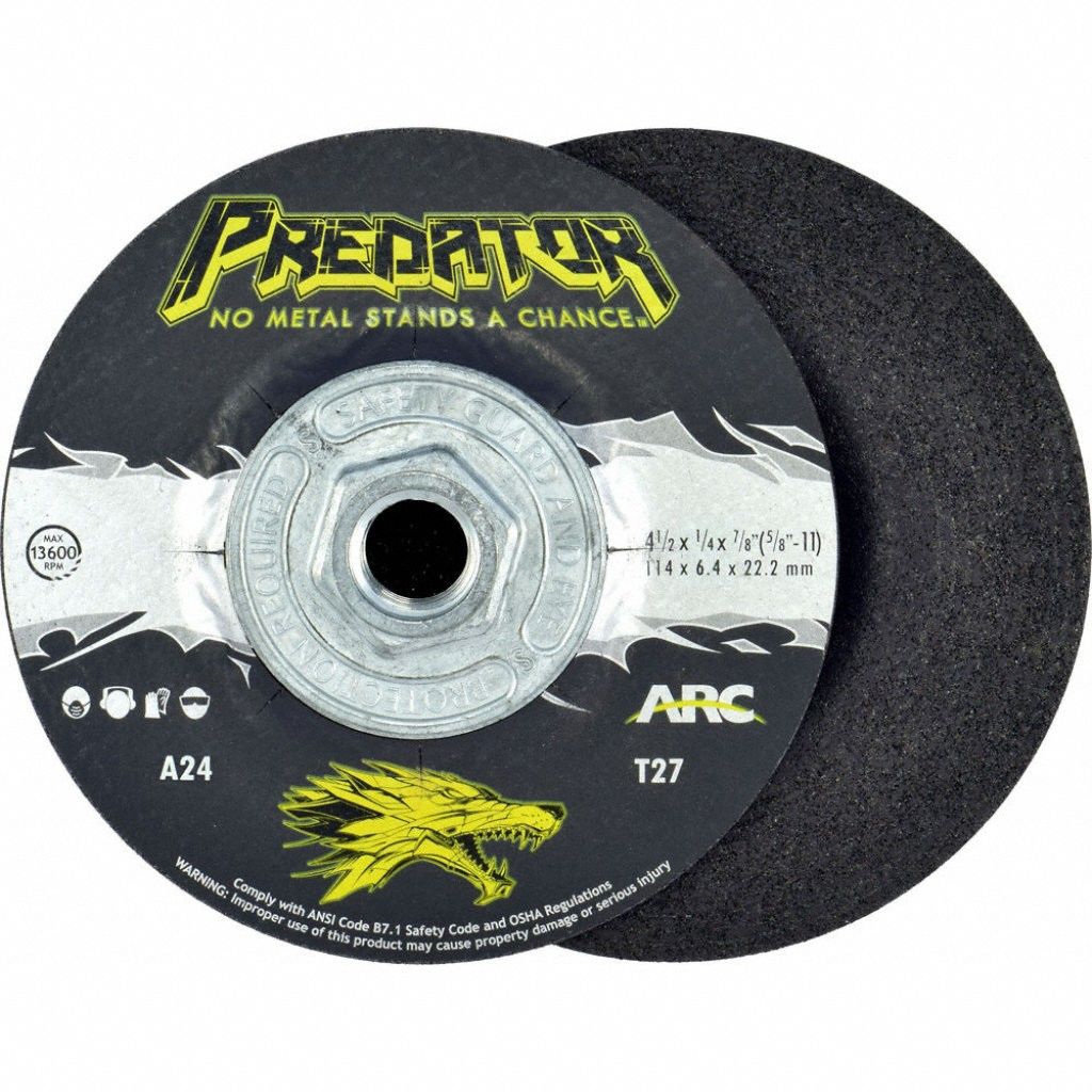 Depressed Center Grinding Wheel, Grit 24