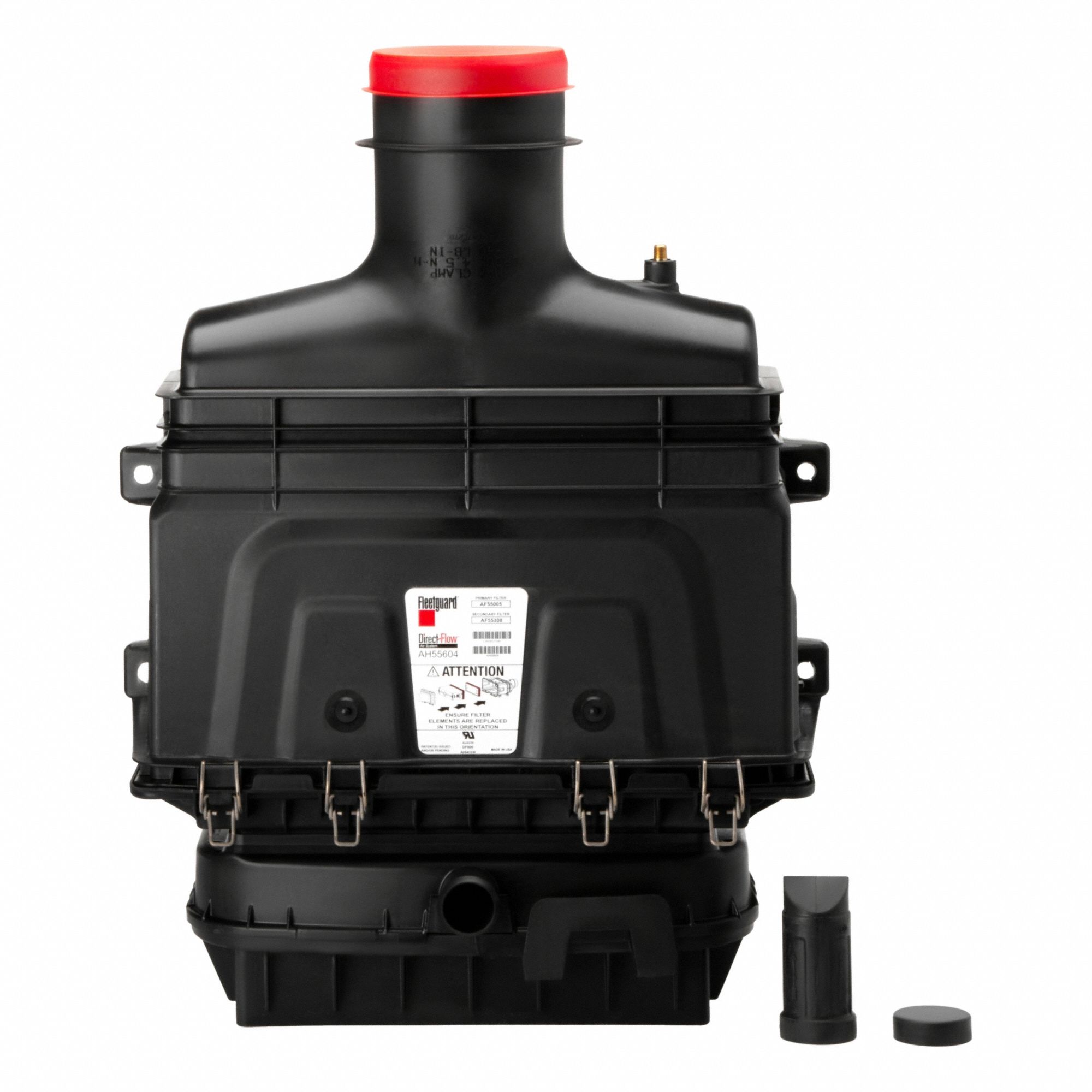 Filter Housing: Air Filter, Filter Housing, Plastic, 25 5/16 in Lg, AF55005