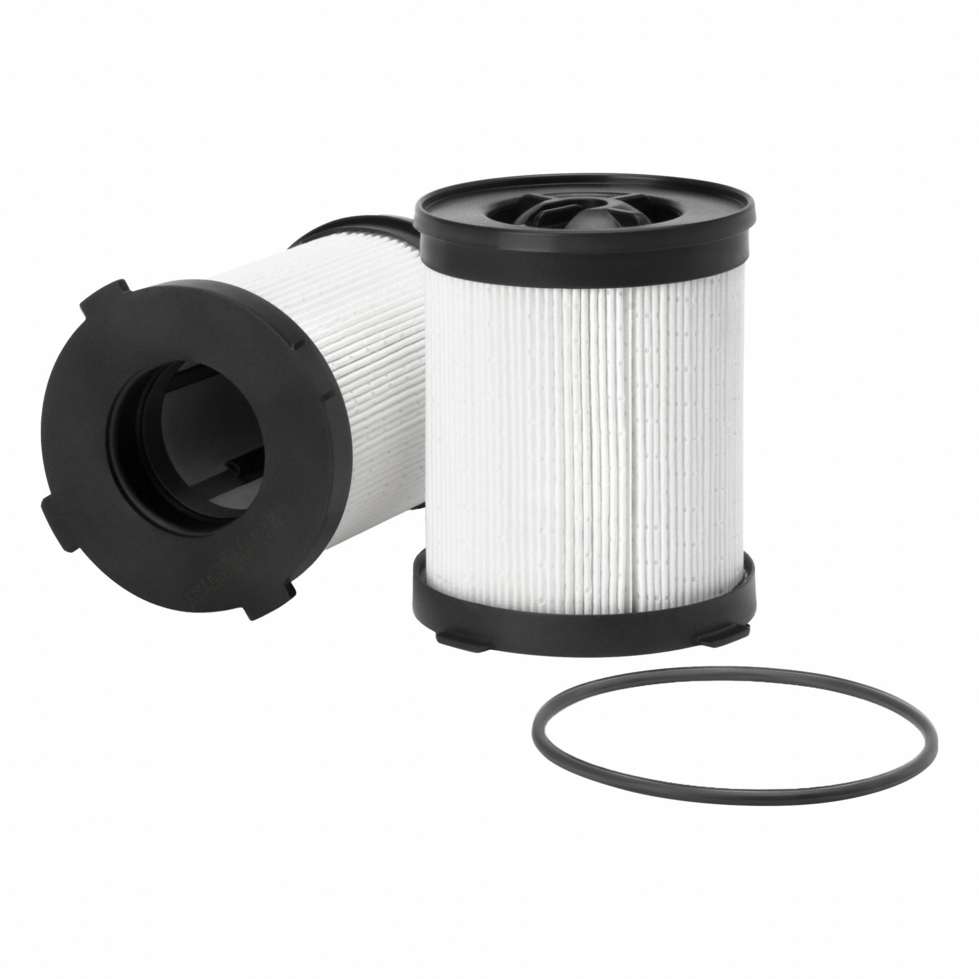 Fuel Filter with Water Separator: Cartridge, 5 1/16 in Overall Lg, 4 7/16 in Outside Dia