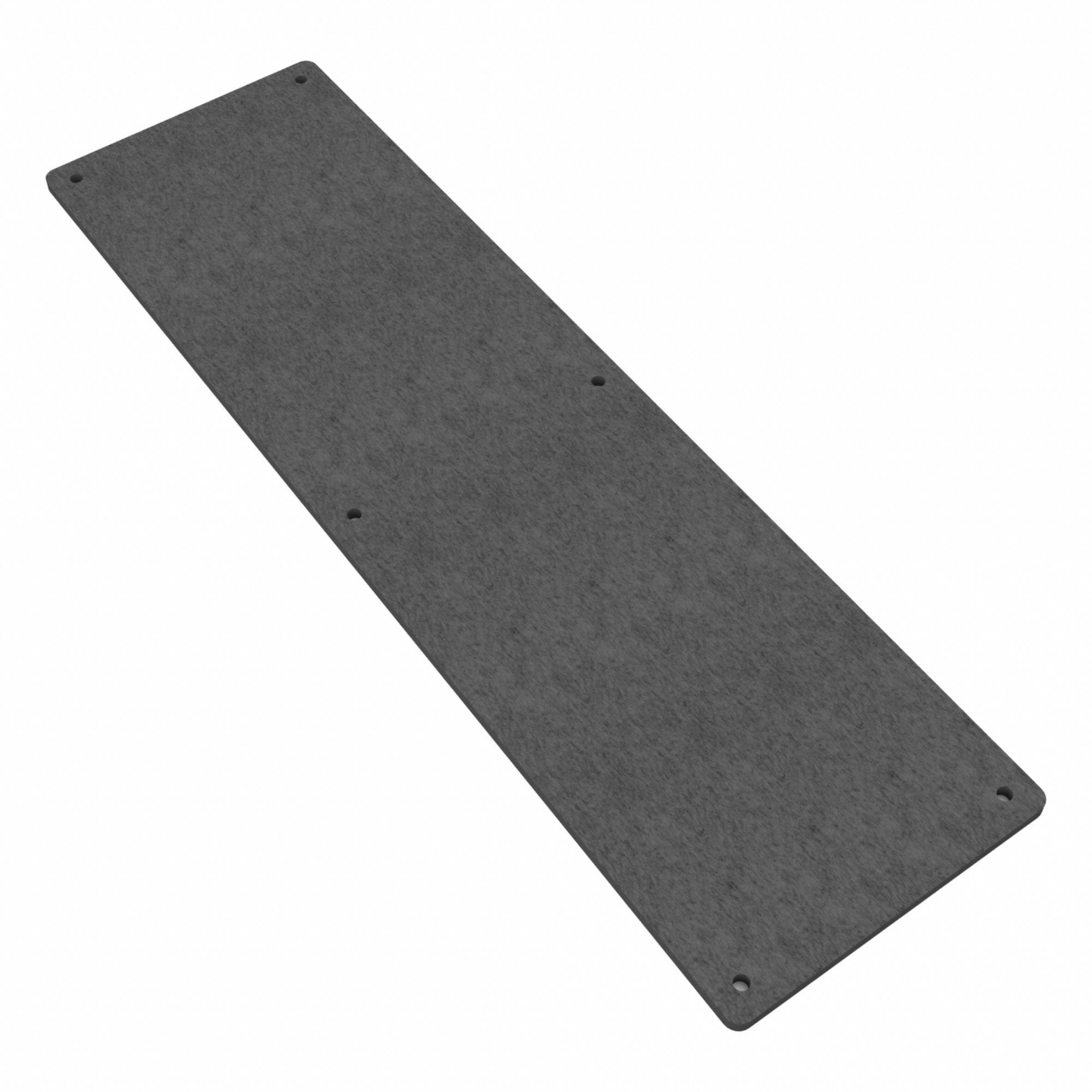 Acoustic Panel: 0.8 NRC, Dark Gray, 7 ft Overall Lg, 24 in Overall Wd, 3/4 in Thick