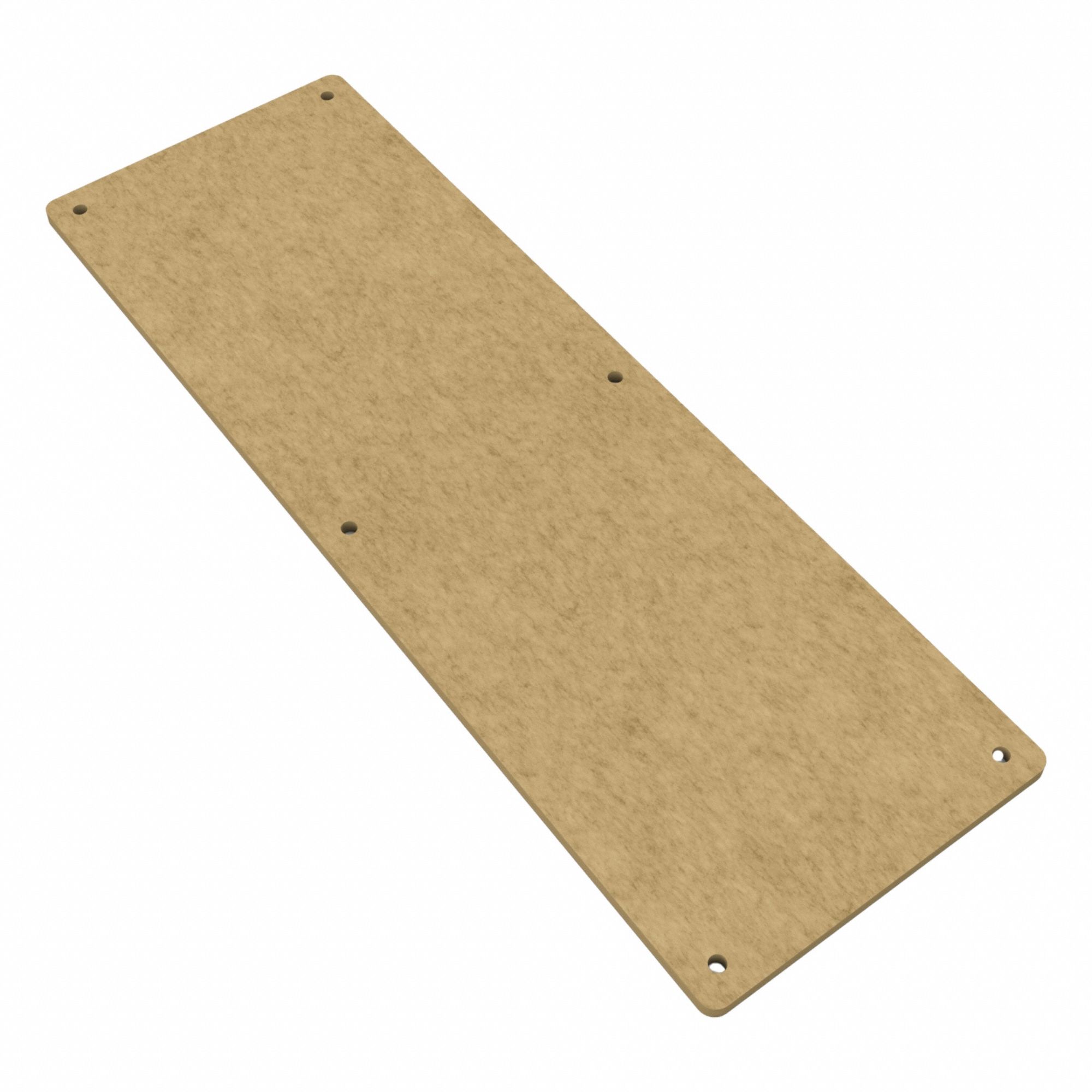 Acoustic Panel: 0.8 NRC, Beige, 6 ft Overall Lg, 24 in Overall Wd, 3/4 in Thick