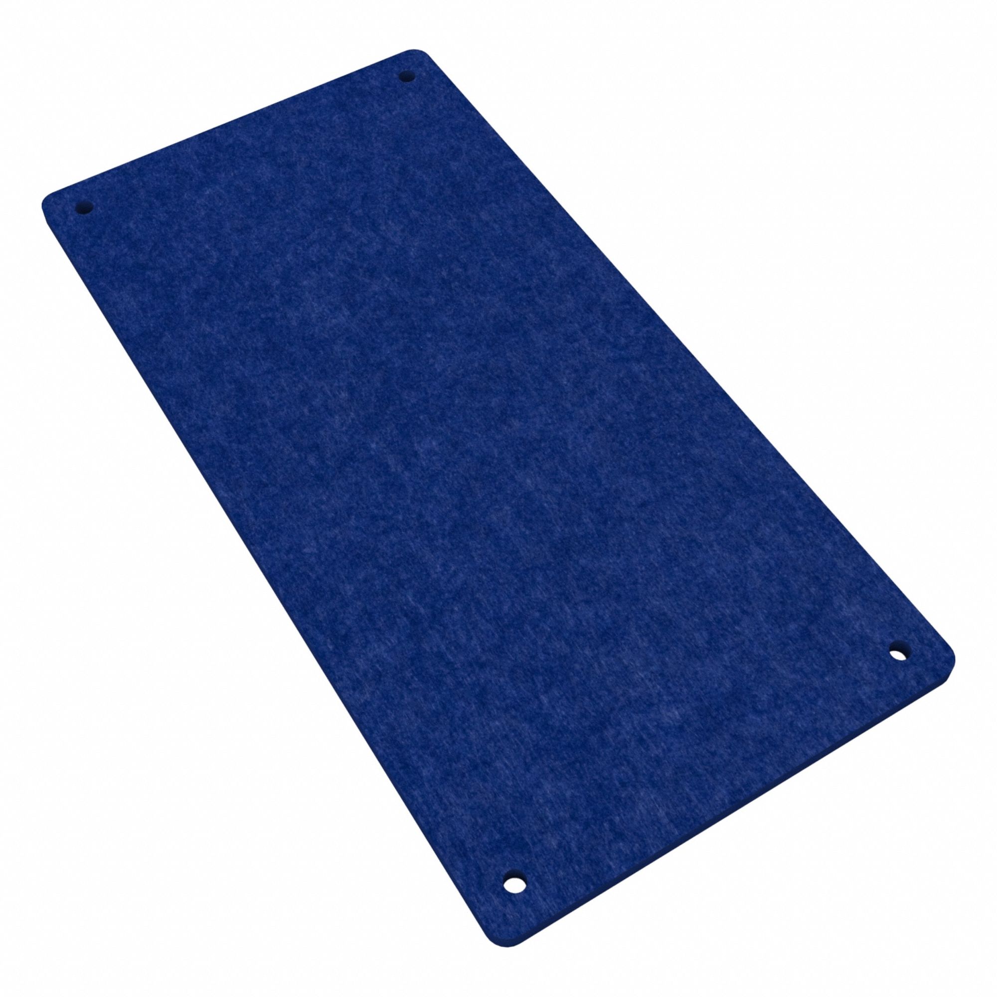 Acoustic Panel: 0.8 NRC, Navy, 4 ft Overall Lg, 24 in Overall Wd, 3/4 in Thick
