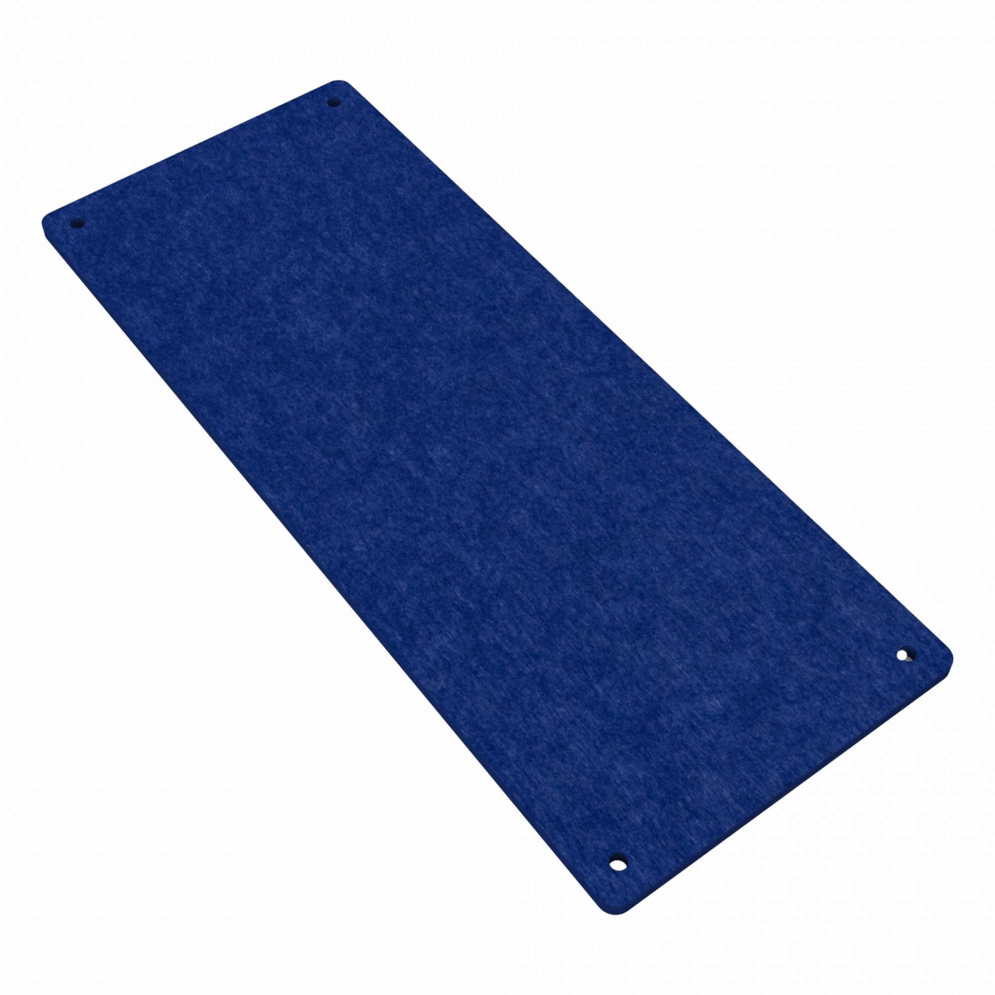 Acoustic Panel: 0.8 NRC, Navy, 5 ft Overall Lg, 24 in Overall Wd, 3/4 in Thick