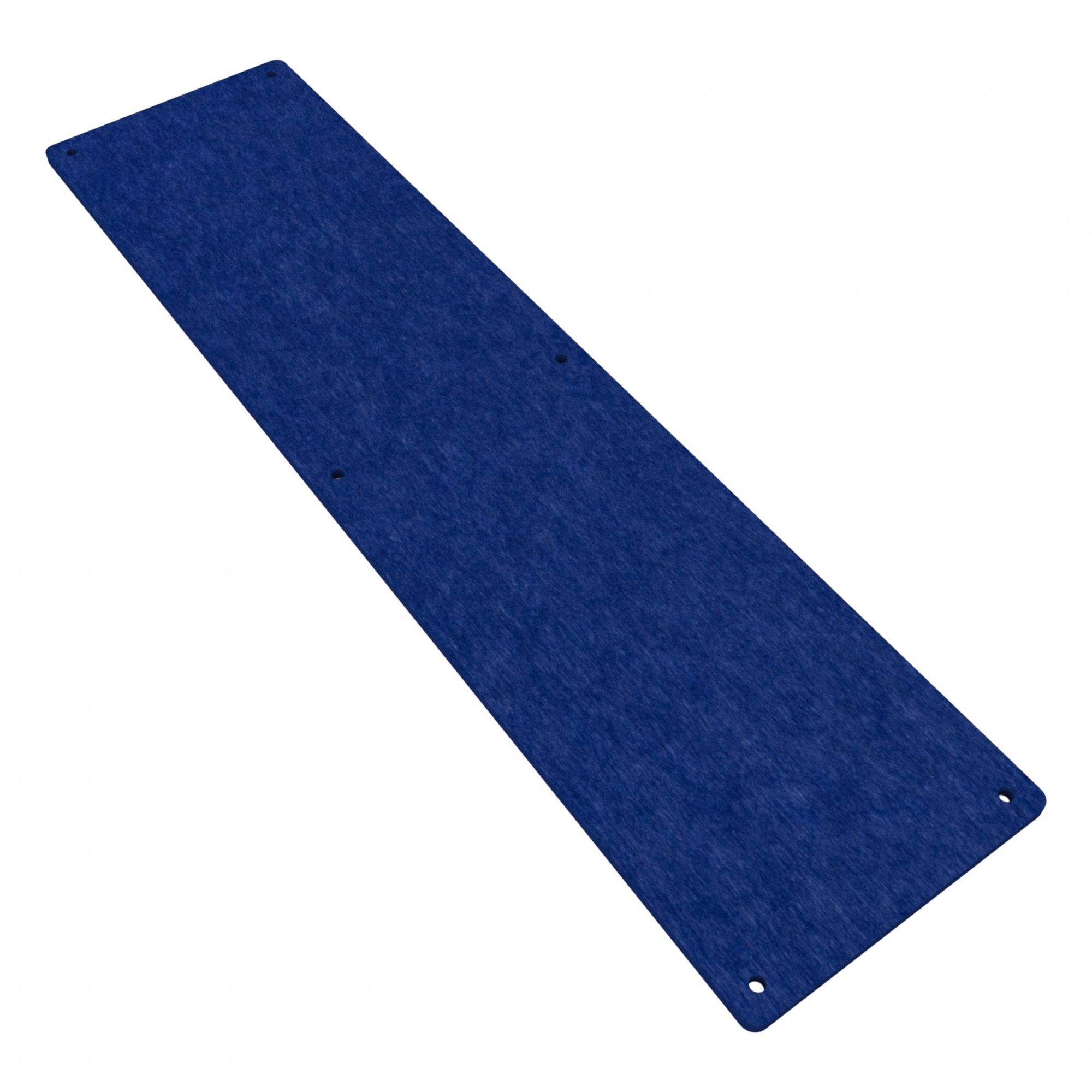 Acoustic Panel: 0.8 NRC, Navy, 8 ft Overall Lg, 24 in Overall Wd, 3/4 in Thick
