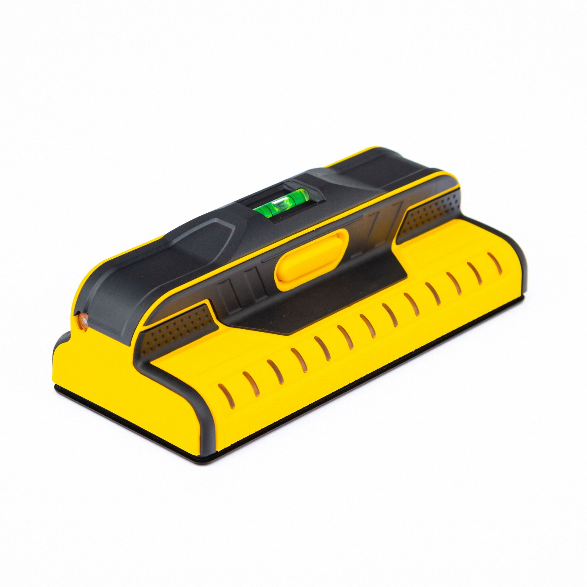 Stud Finder: Center/Edge, 3 5/16 in Overall Ht, 7 1/2 in Overall Wd, ± 1/4 in, AA