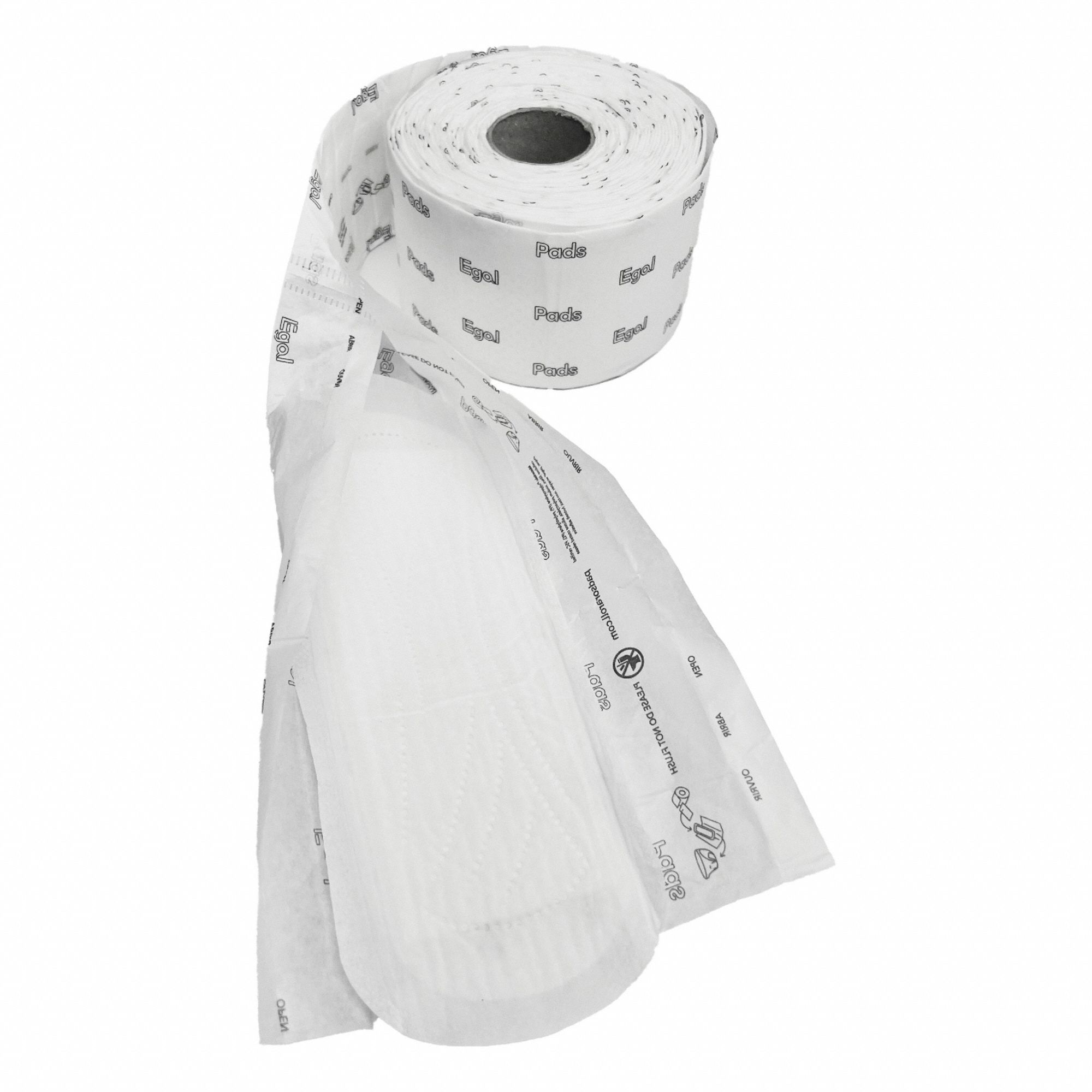 Sanitary Napkins FSC-Certified Cellulose Fibers, Polyethylene, Polypropylene, Sodium Polyacrylate