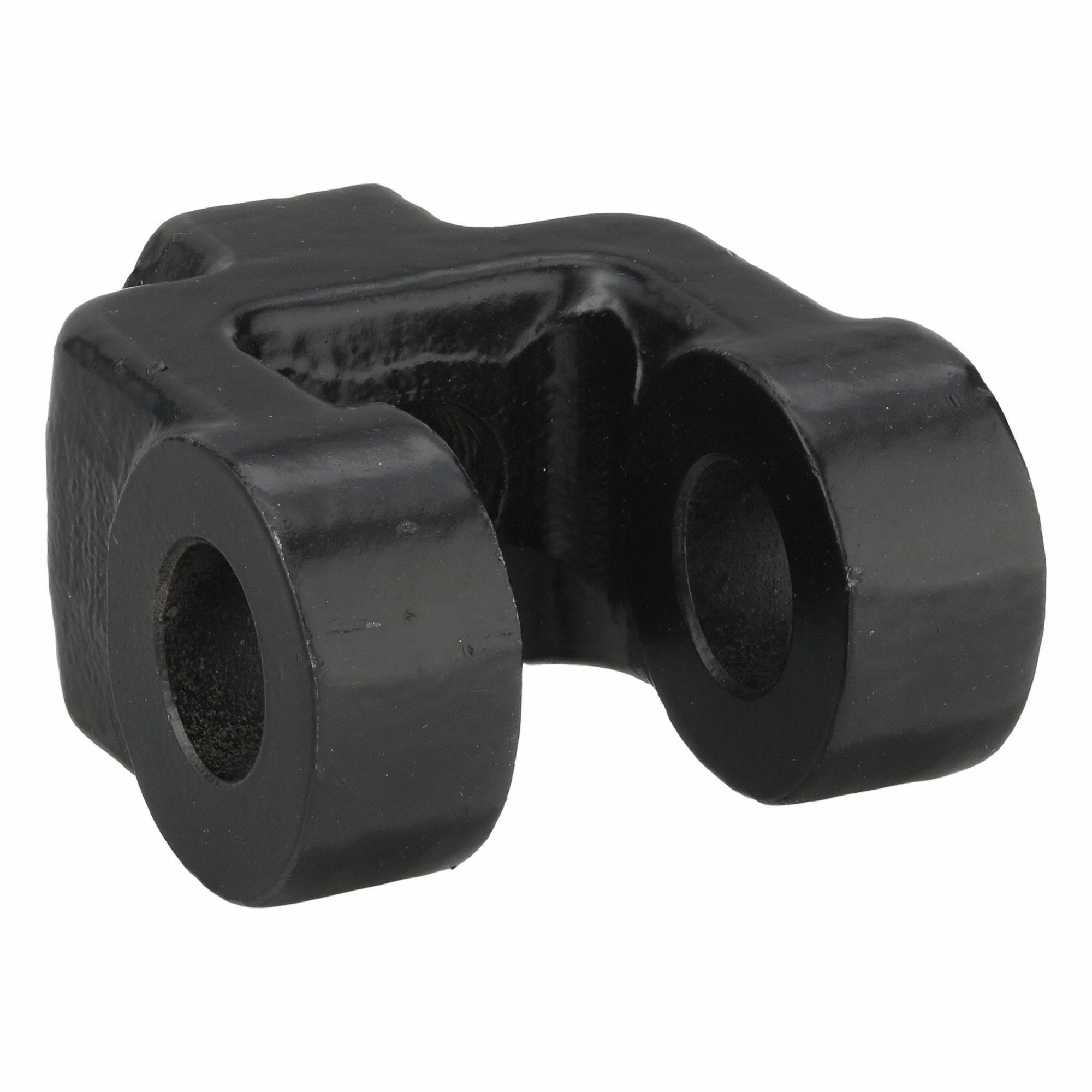 Cylinder Mounting Hardware: Clevis, Fits 1 1/2 in Bore Dia, 7/16"-20 Thread Size, 1458030044