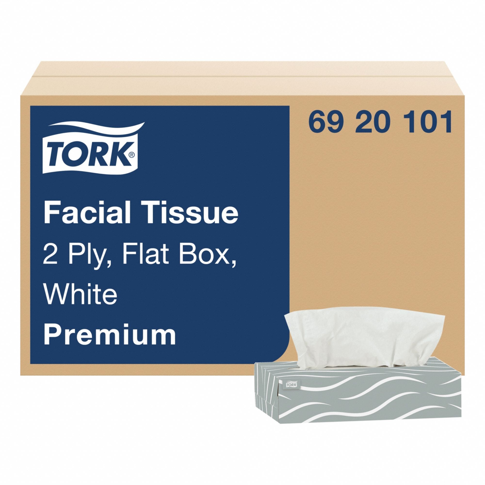 Facial Tissue, Flat,