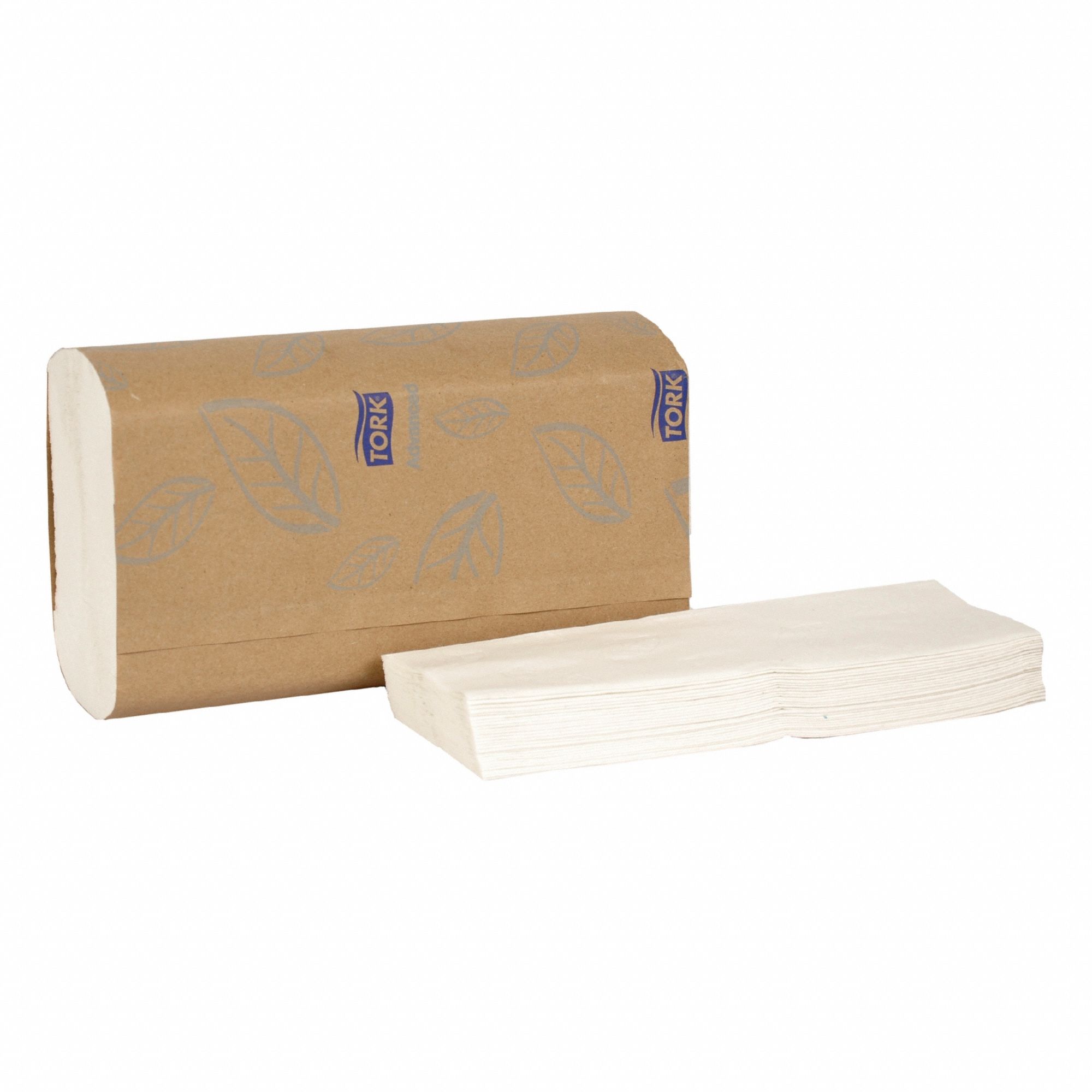 Paper Towel Sheets: White, 9 1/8 in Sheet Wd, 9 1/2 in Sheet Lg, 189 Sheets, 2 Ply, 16 PK
