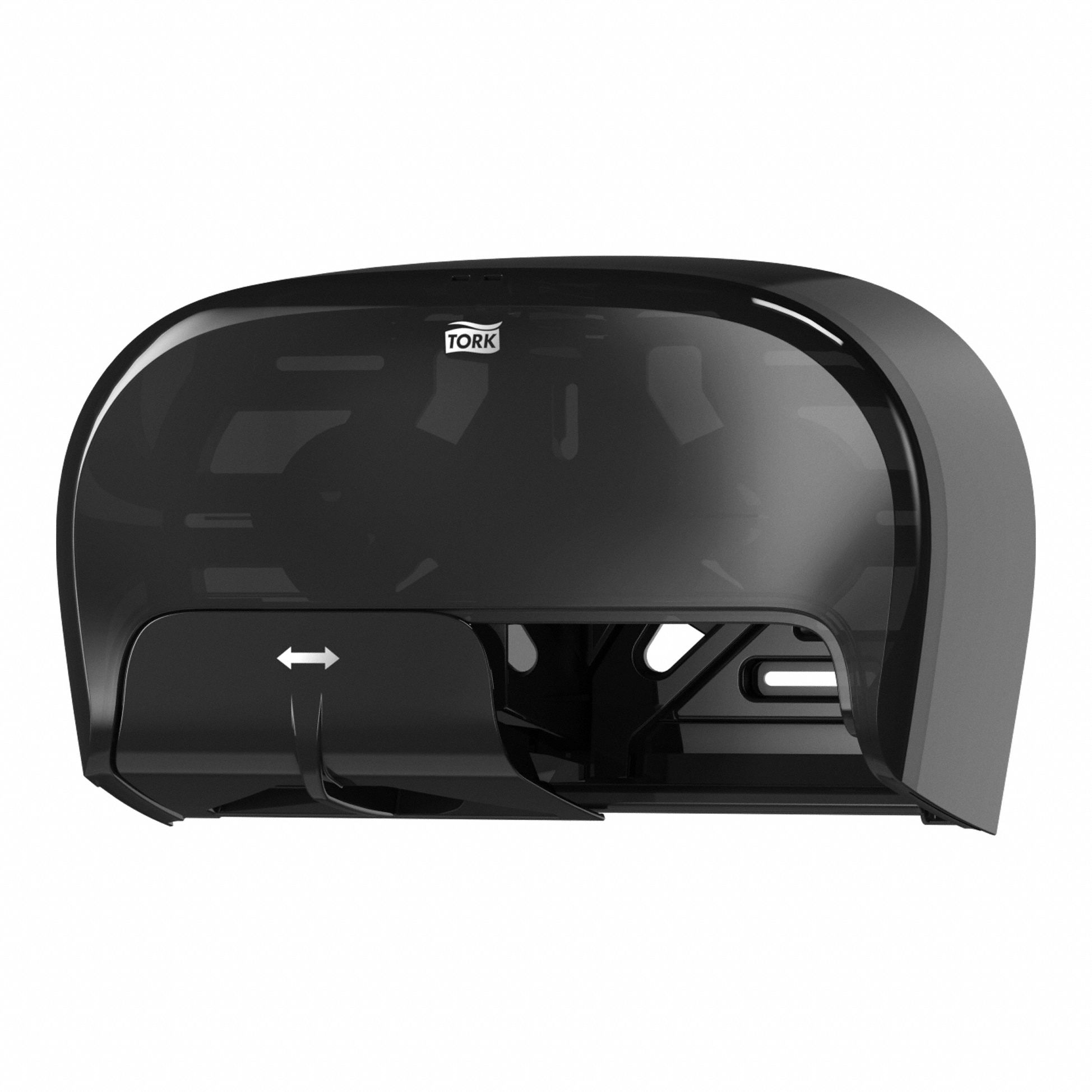 Toilet Paper Dispenser, (2) Rolls, Plastic