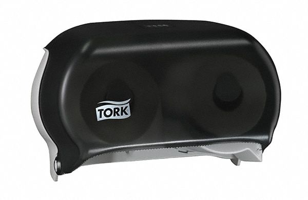 Toilet Paper Dispenser, (2) Rolls, Plastic