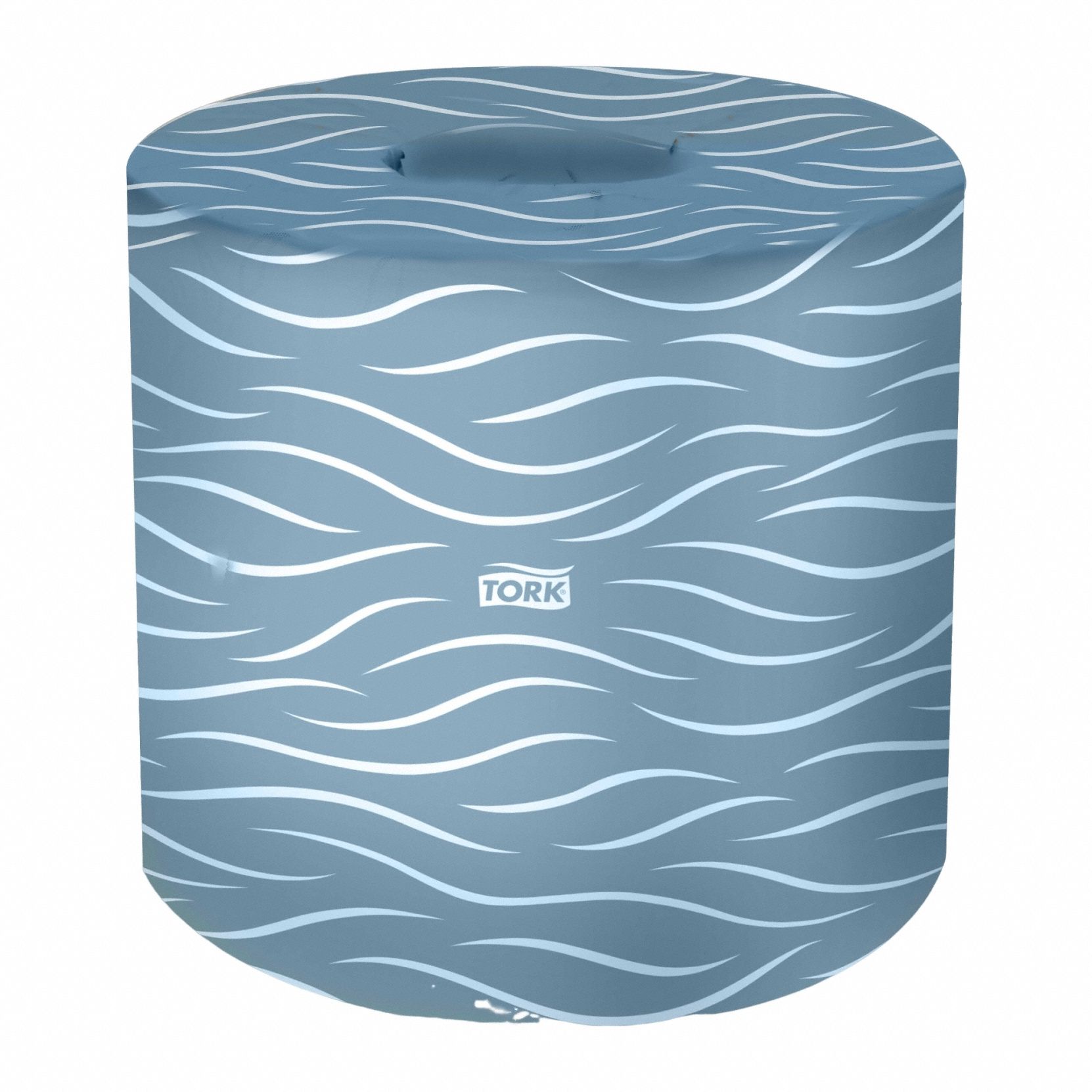 Toilet Paper Roll: 2 Ply, 500 Sheets, 156 ft Roll Lg, 4 3/8 in Roll Dia., T24, 80 PK