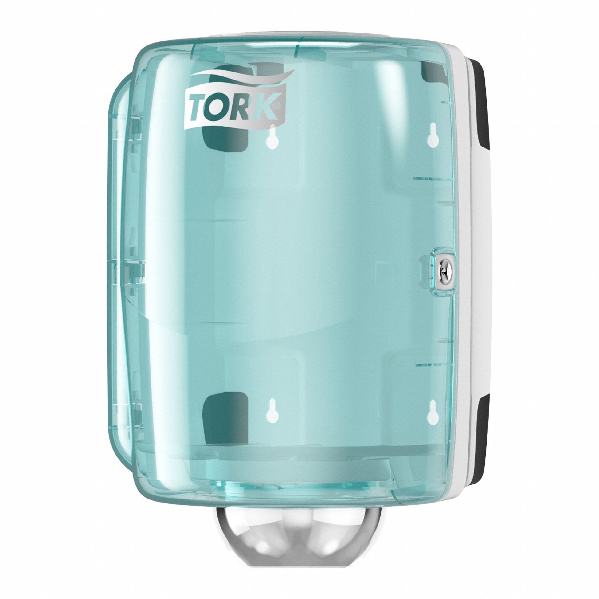 Dry Wipe Dispenser, Wall, Blue, White