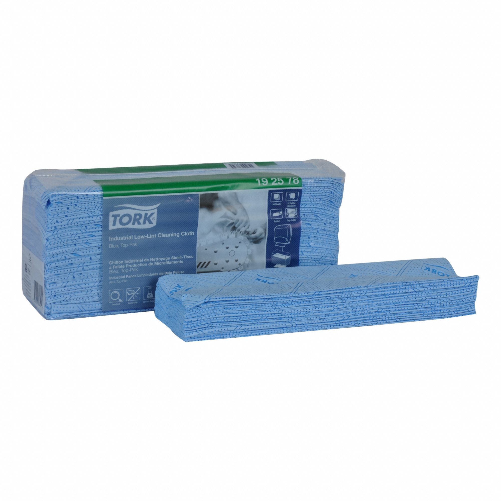 Dry Wipe, Super Heavy, Blue, PK5