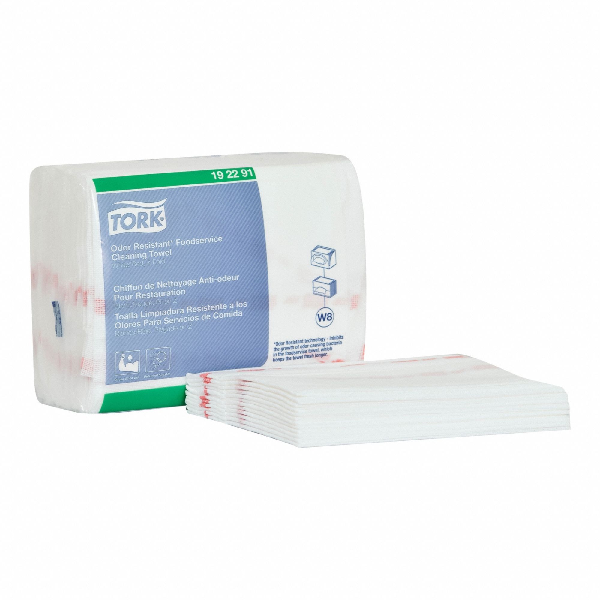 Dry Wipe, Super Heavy, White, PK4