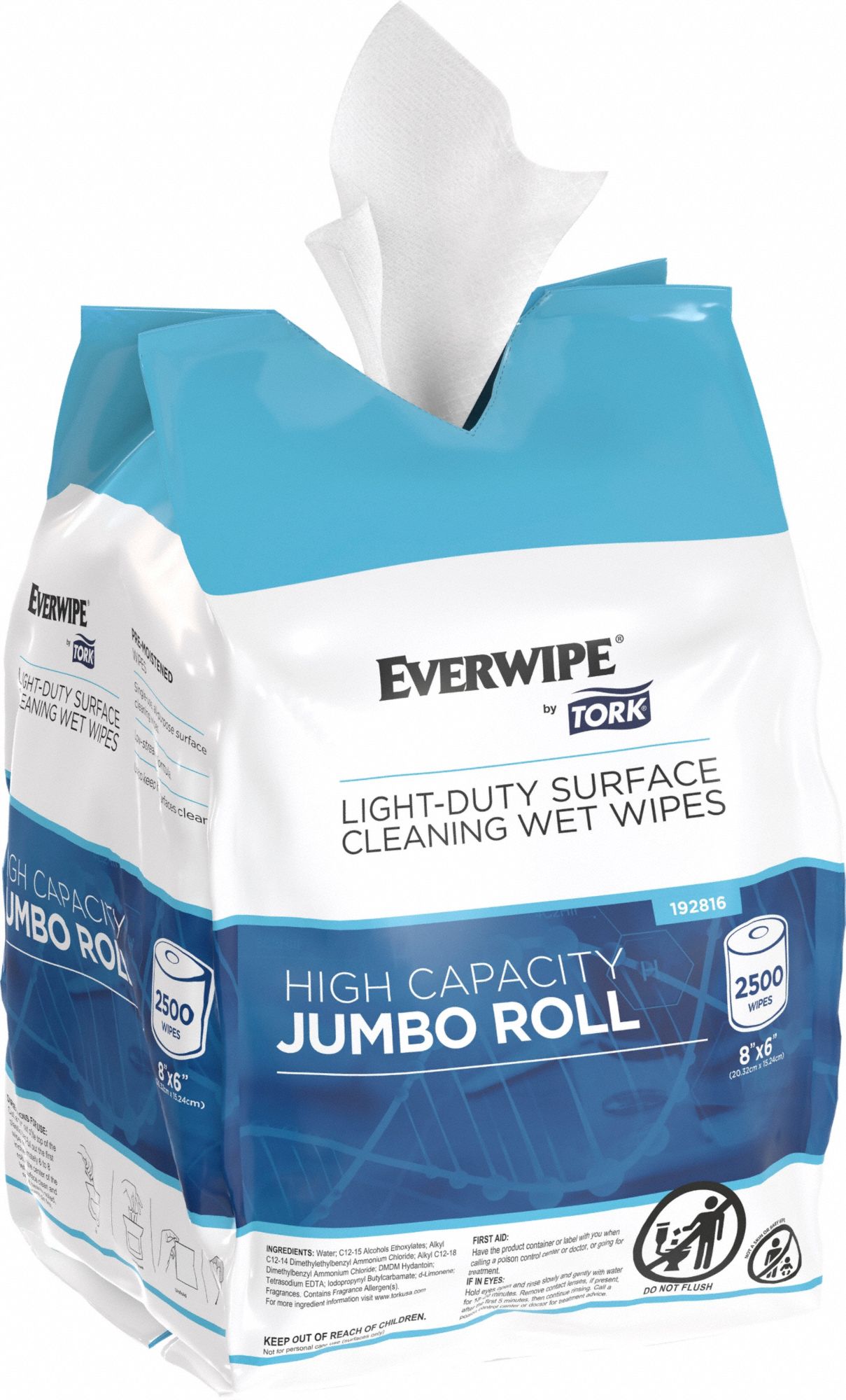 Disinfecting Wipes, Roll,