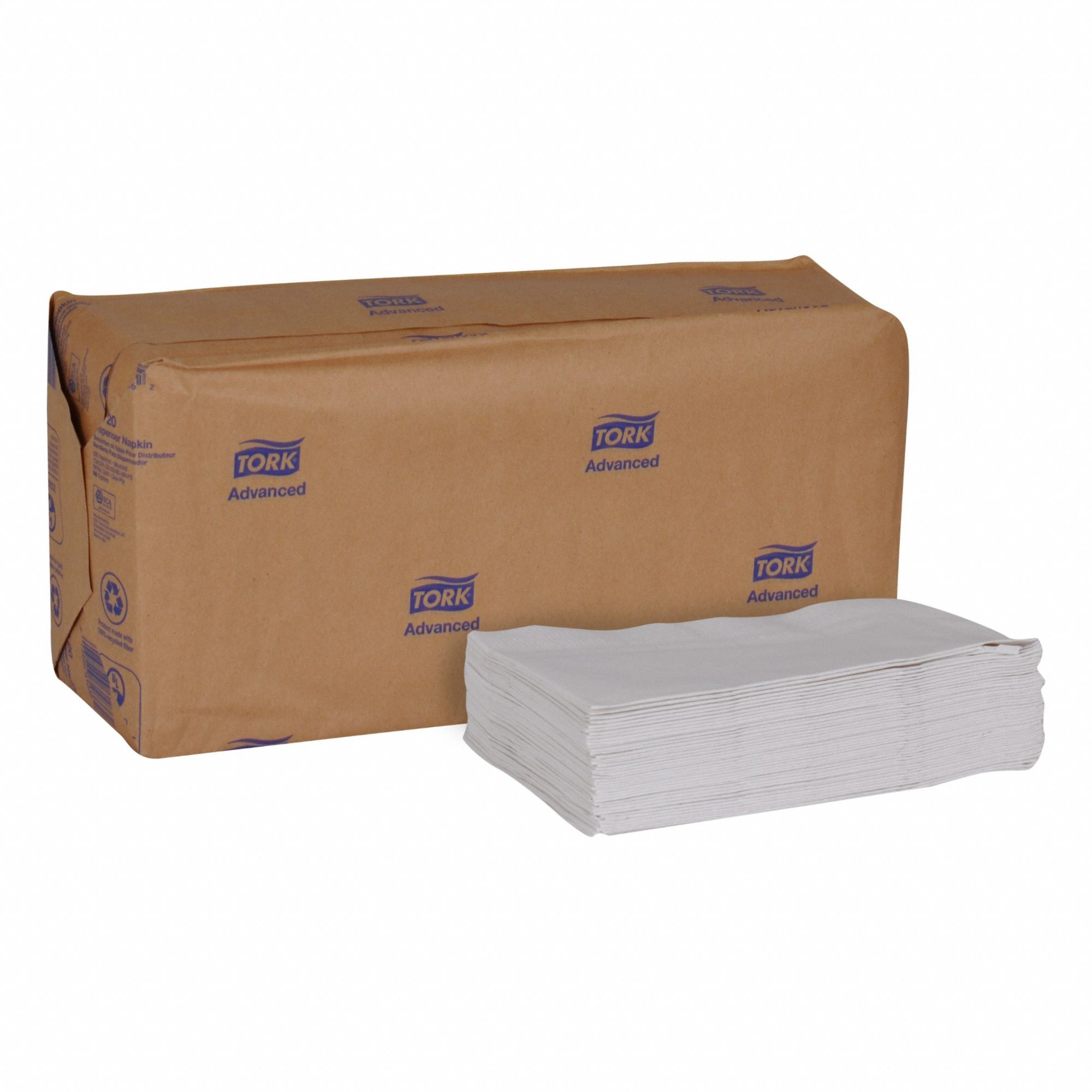 Disposable Napkins, White,