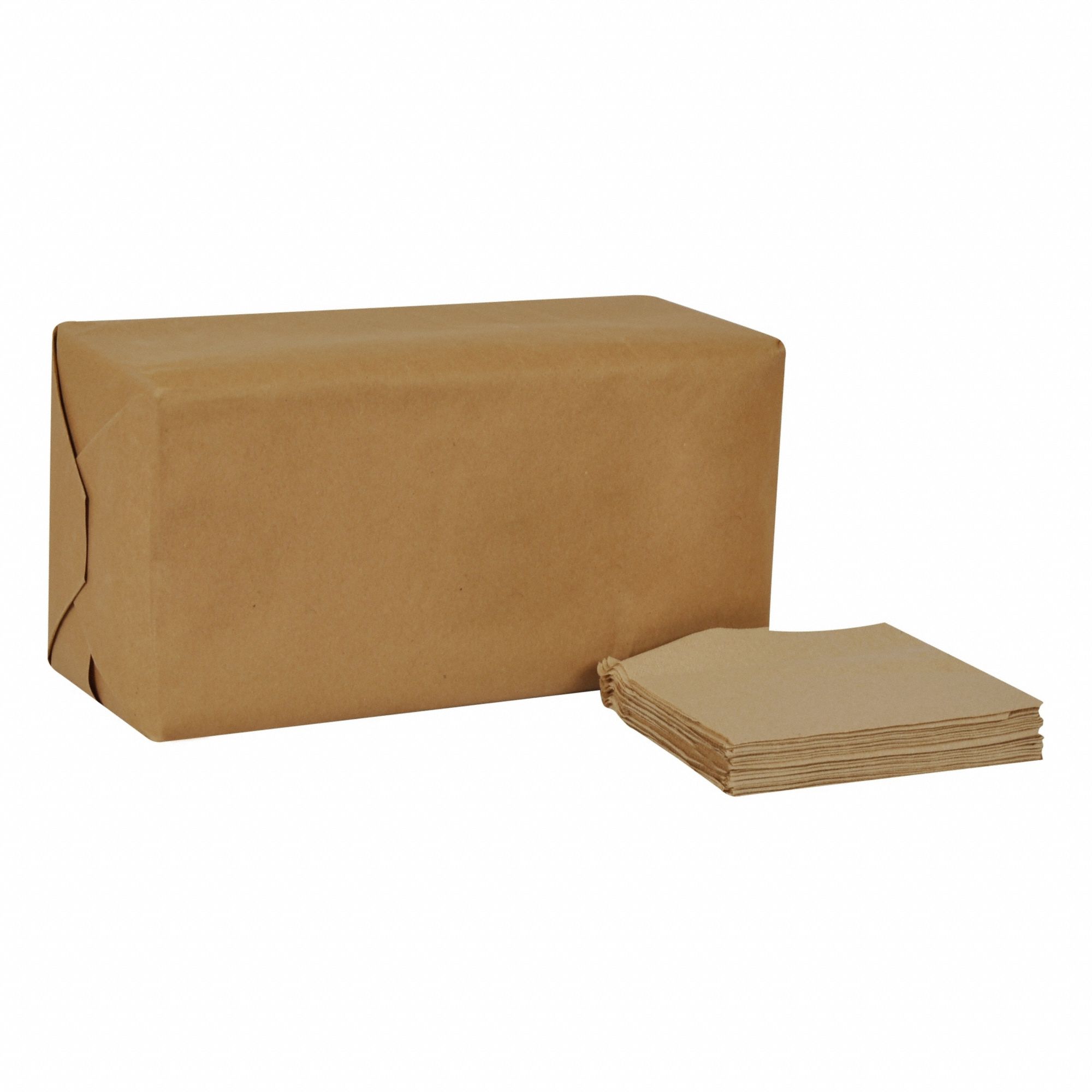 Disposable Napkins, Brown, PK12