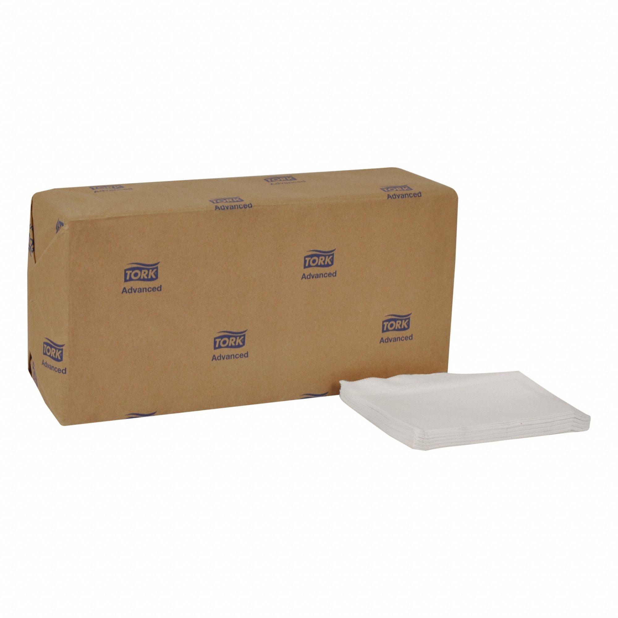Disposable Napkins, White, PK12