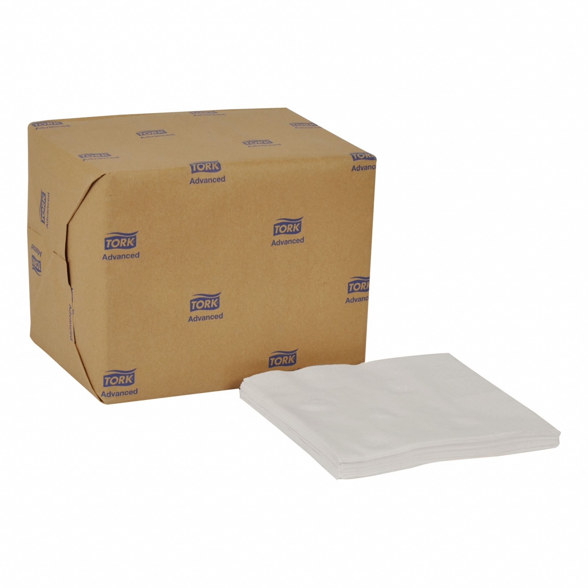 Disposable Napkins, White, PK8