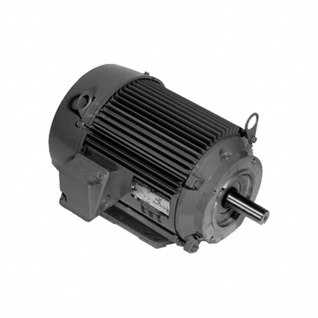 General Purpose Motor: Totally Enclosed Fan Cooled, Rigid Base Mount, 5 HP, 184T Frame