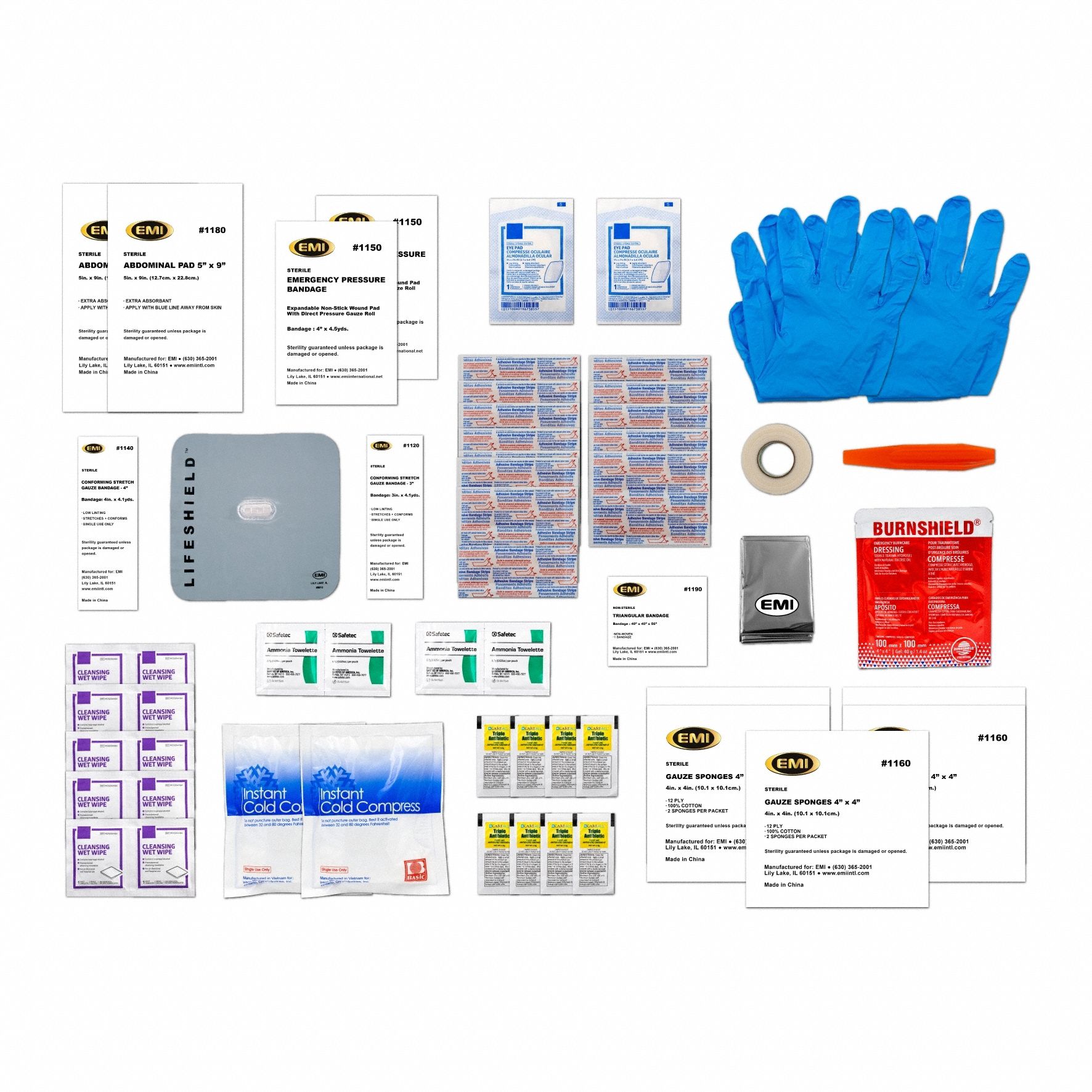 Flat Pac Response Refill Kit