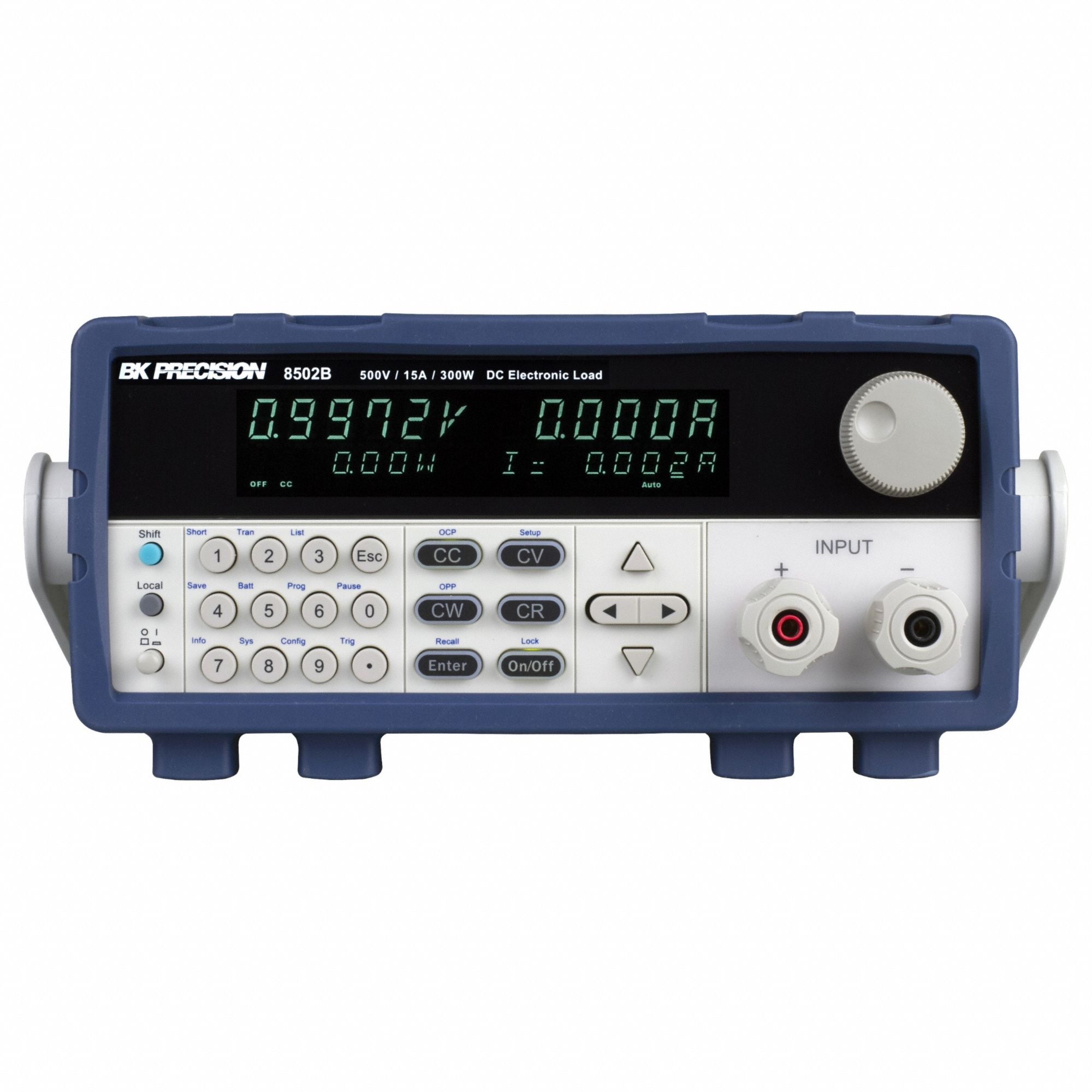 DC Electronic Load: 500 V Volt - Max, 15 A, 300 W Power, RS-232/USB, 8502B