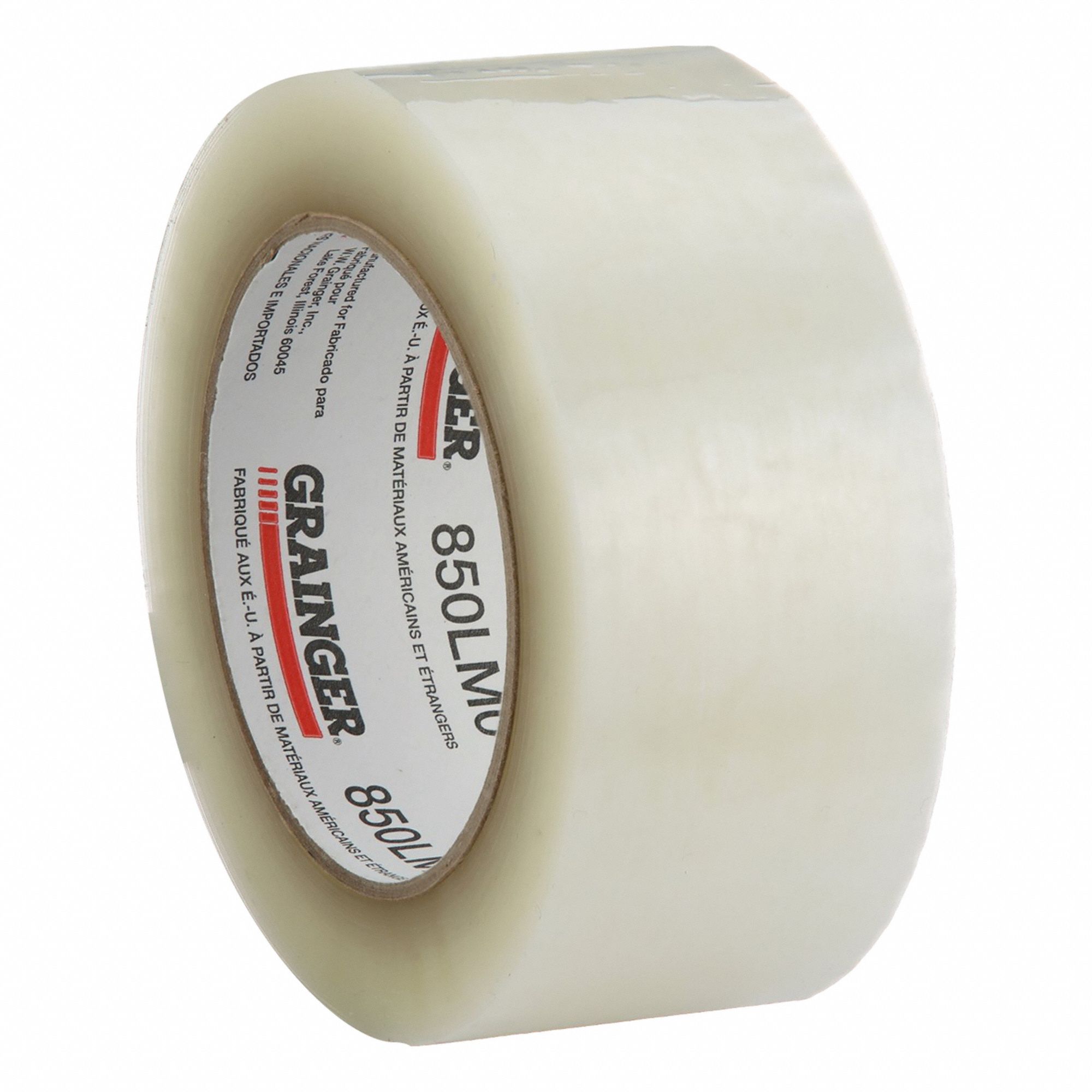 Packaging Tape: 2.2 mil Tape Thick, 2 in x 110 yd, MD, 6 PK