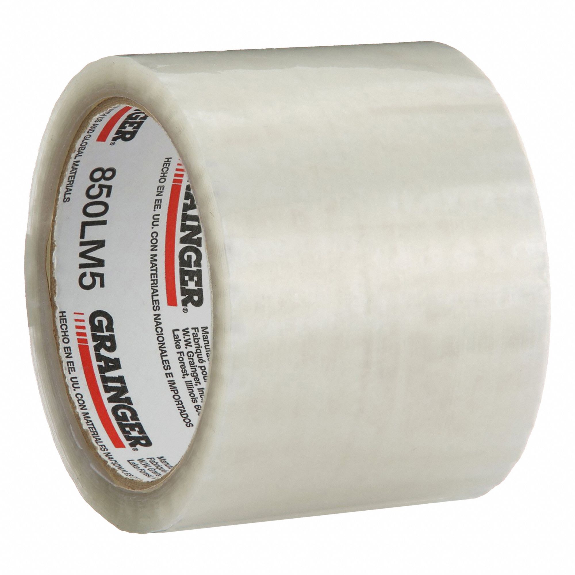 Packaging Tape: 1.8 mil Tape Thick, 3 in x 55 yd, LD, 24 PK