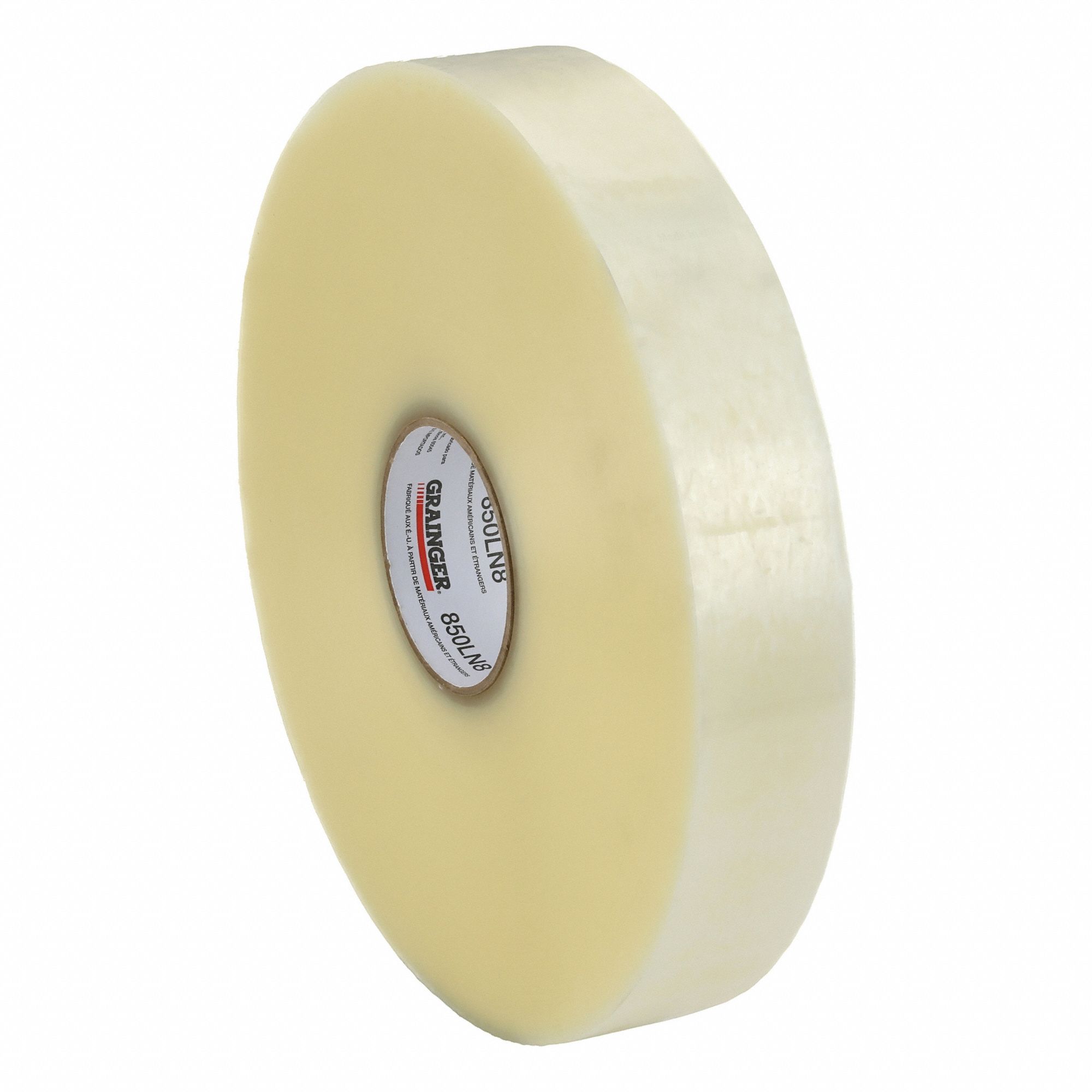 Packaging Tape: 2.5 mil Tape Thick, 2 in x 1000 yd, MD, 6 PK