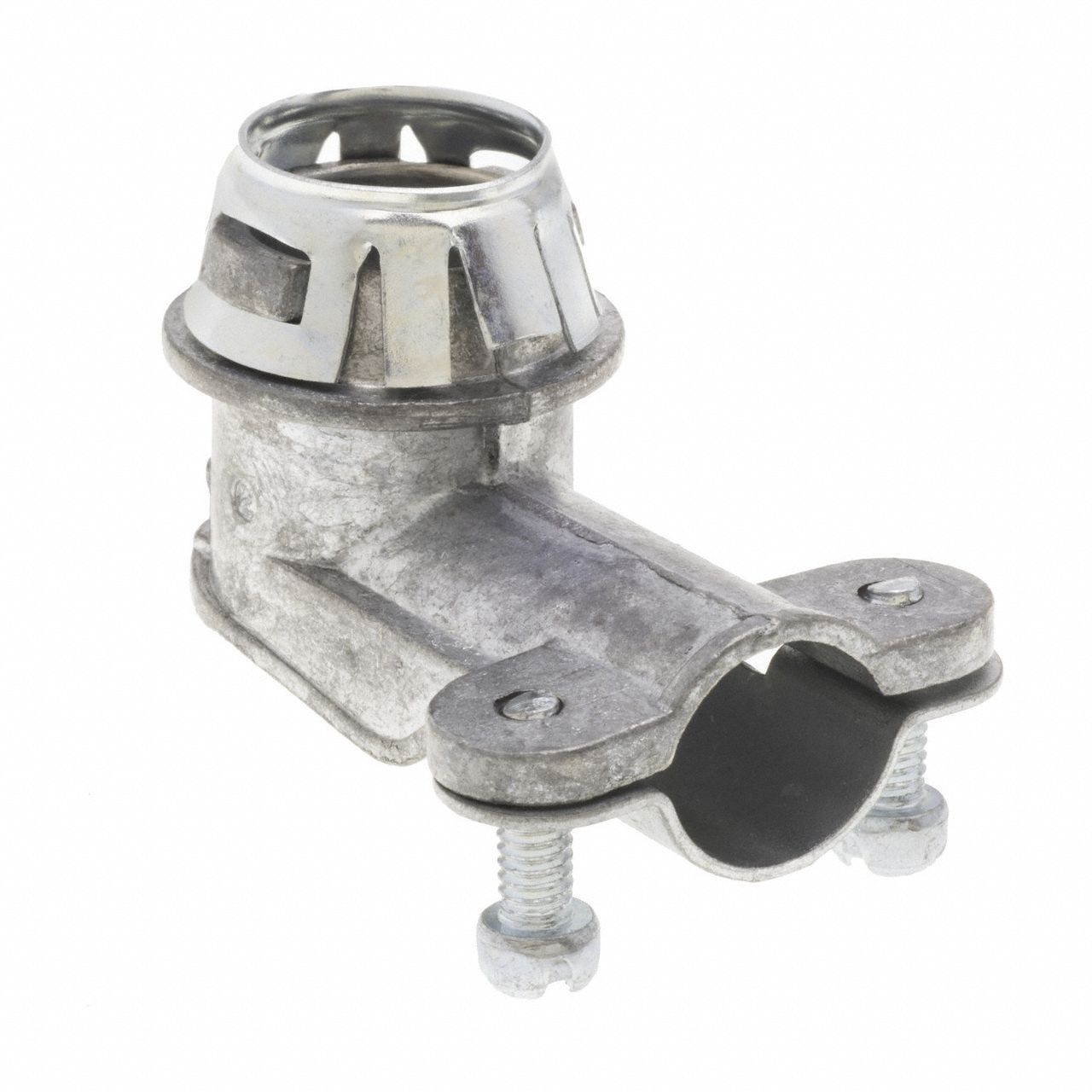 Metal Clad Cable and Flex Cond: Die Cast Zinc, 3/8 in Trade Size, Snap-In, Insulated