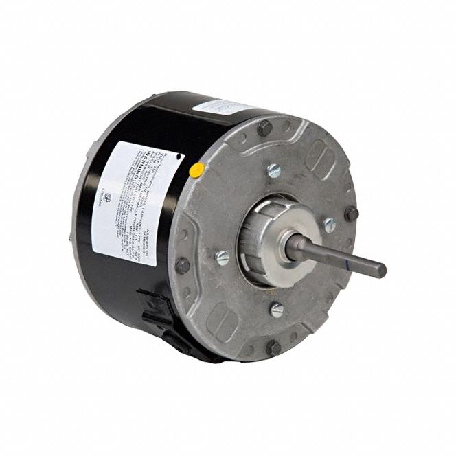 Condenser Fan Motor: Stud Mount, Totally Enclosed Air-Over, 1/16 hp Nameplate Horsepower