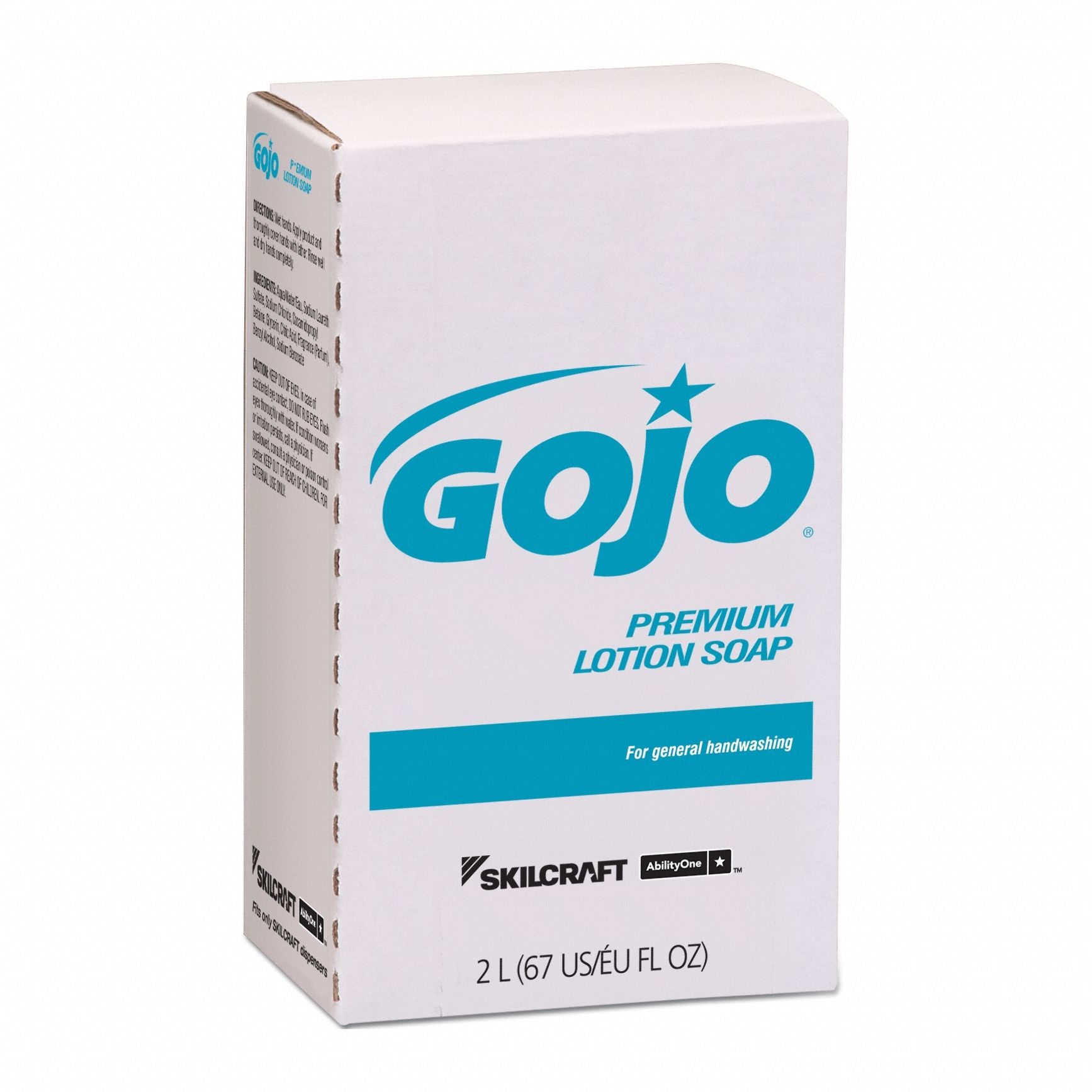 Hand Soap: Series Skilcraft, 2, 000 mL, Lotion, Waterfall, Moisturizing, 4 PK