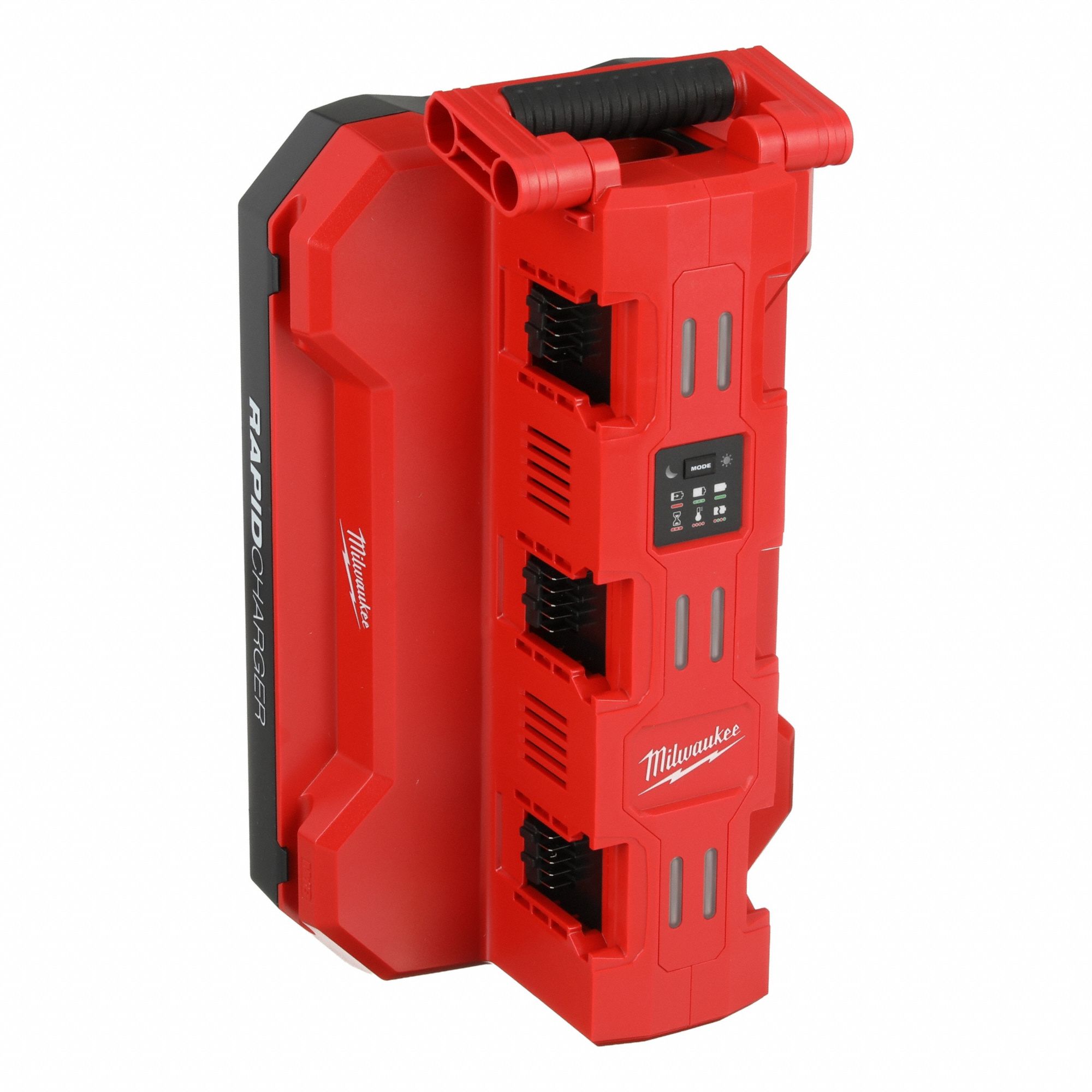 Battery Charger: Multi-Port Charging, For 18V DC, 5 Ah Charged in 1-Hour, 120V AC, Packout