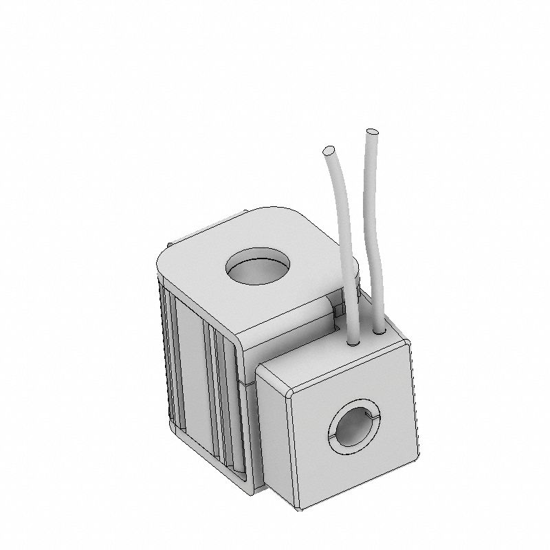 Valve Solenoid Coil: 12VDC, 14 W Watt, Dual Lead Wire, CCS012L