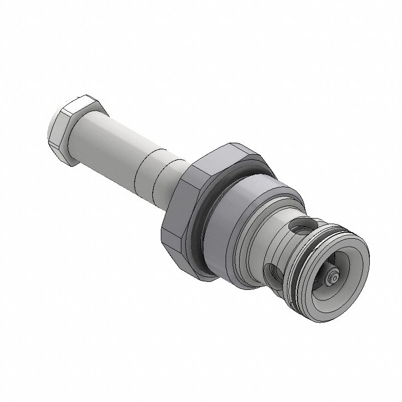 Poppet Valve: Steel, Screw-In, Two Positions, Normally Open, Two-Way, C16-2 Valve Cavity Size
