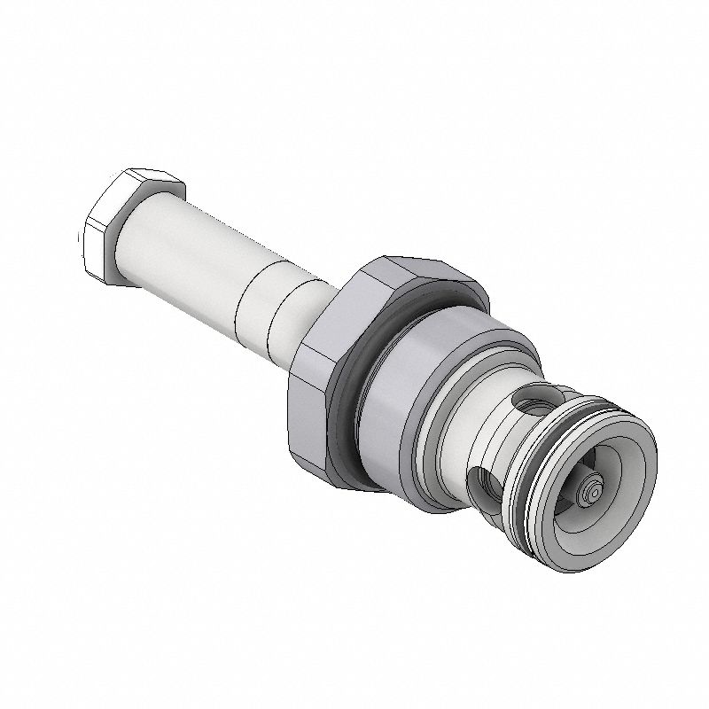 Poppet Valve: Steel, Screw-In, Two Positions, Normally Open, Two-Way, C16-2 Valve Cavity Size