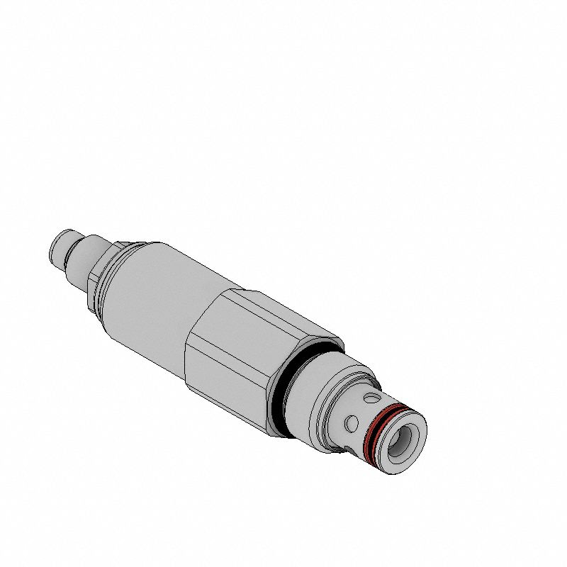 Pressure Relief Valve: Steel, Screw-In, Screw Adjustment, Two-Way, C10-2 Valve Cavity Size