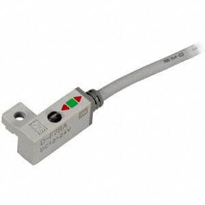 Solid State Switch: D-H7BAL, Prewired, Normally Open, Composite, 24V DC, 2 Wires, 5 to 40 mA