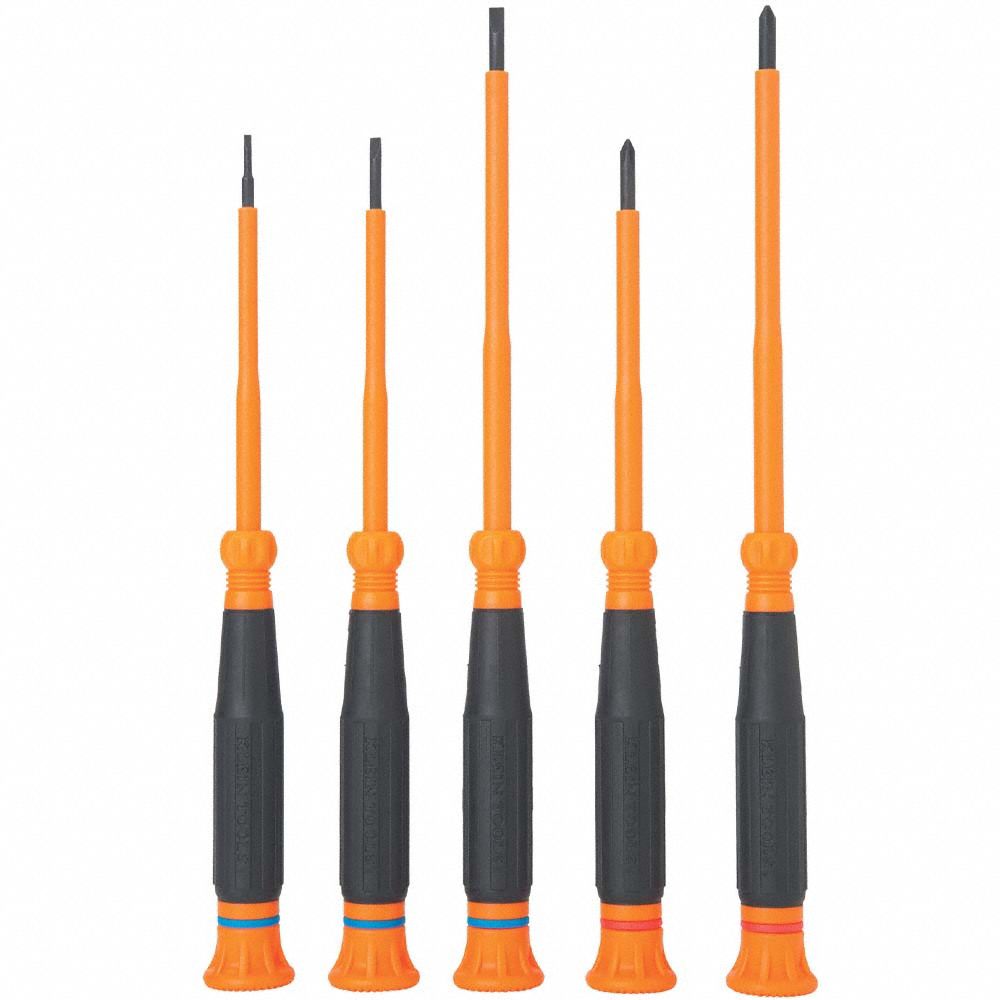 Insulated Screwdriver Set,  5-Piece