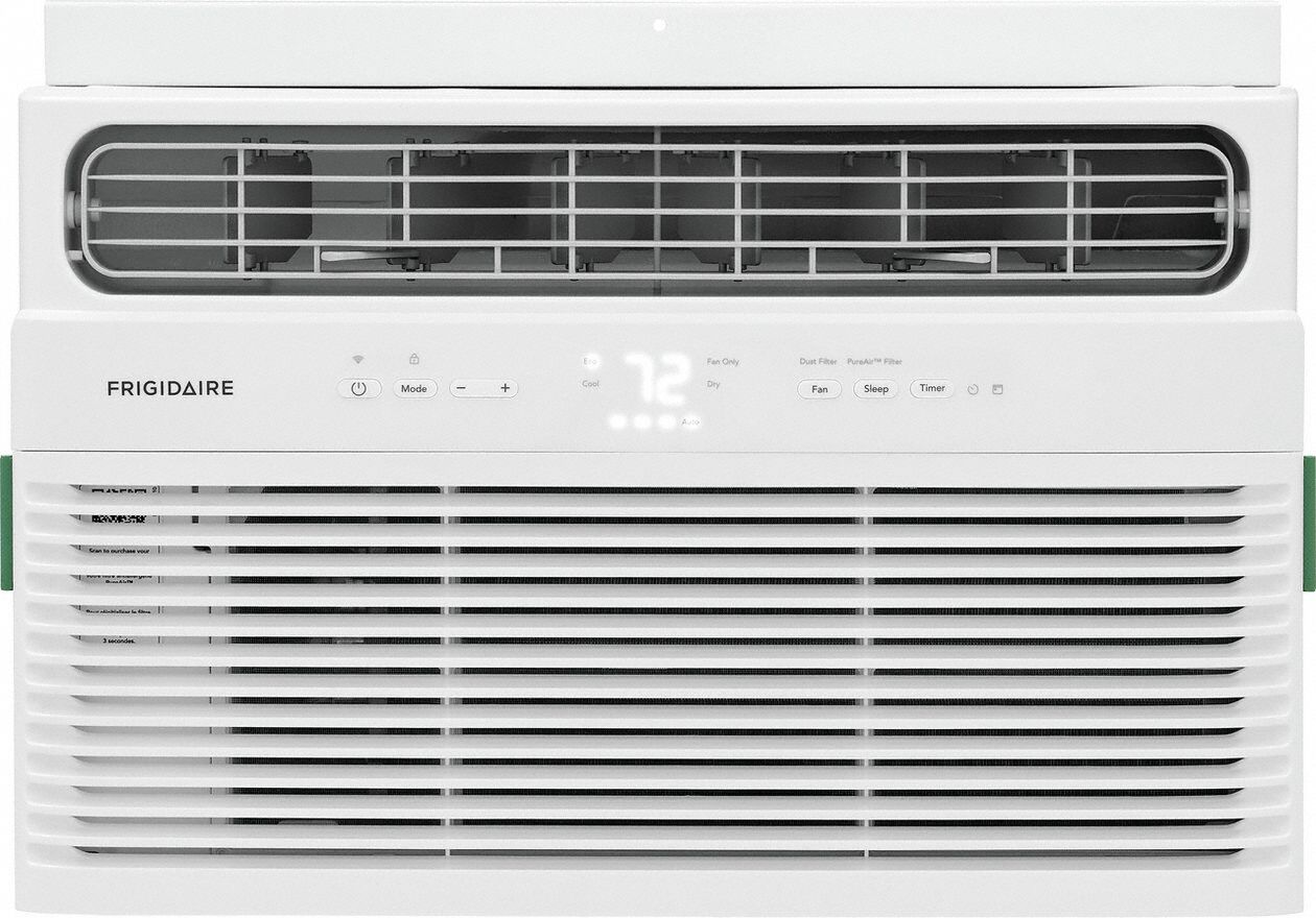 Window Air Conditioner: 300 sq ft – 350 sq ft, 8, 000 BtuH, 115V AC, 5-15P, Cooling Only