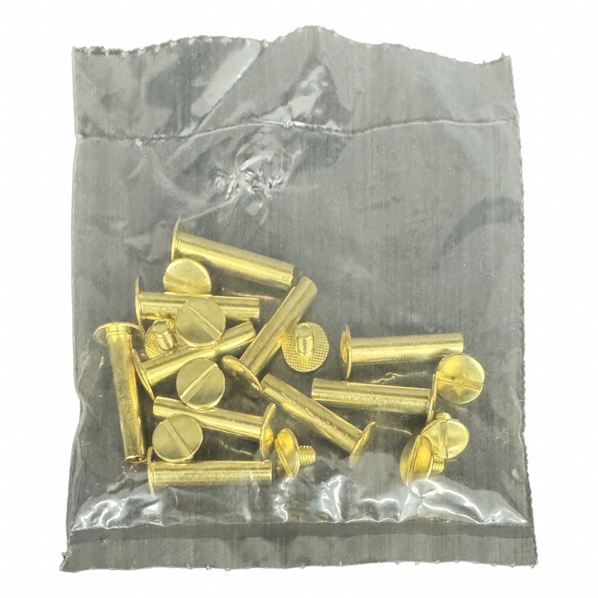 Binding Post: #8-32 Thread Size, 13/64 in Brl Dia, 1 in Brl Lg, Brass, Brass, Truss Brl Hd, 10 PK