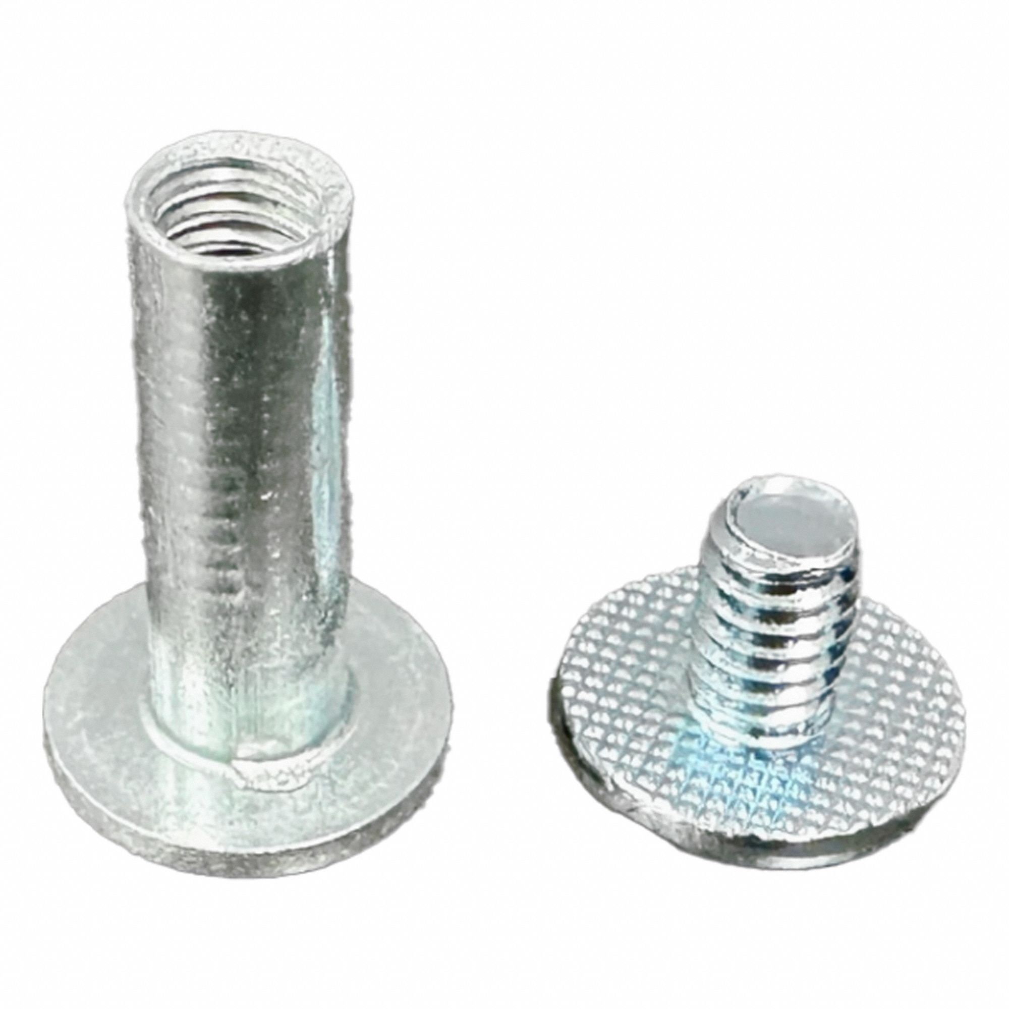 Binding Post: #8-32 Thread Size, 13/64 in Brl Dia, 5/8 in Brl Lg, Steel, Zinc-Plated, Slotted, 50 PK