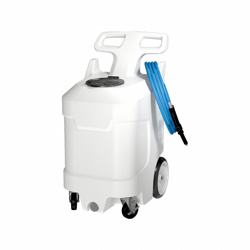 Cordless Walk-Behind Sprayer: Boom and Spot, 30 gal Tank, Poly Tank, 80 psi