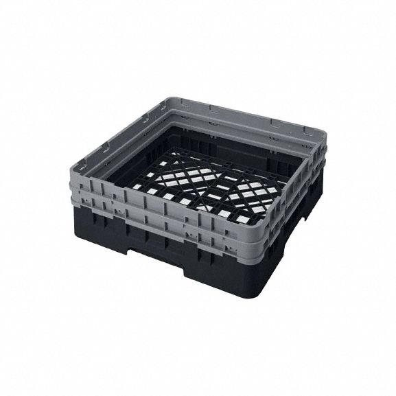 Rack Base: 19 3/4 in Overall Lg, 19 3/4 in Overall Wd, 5 5/8 in Overall Ht, Soft Gray